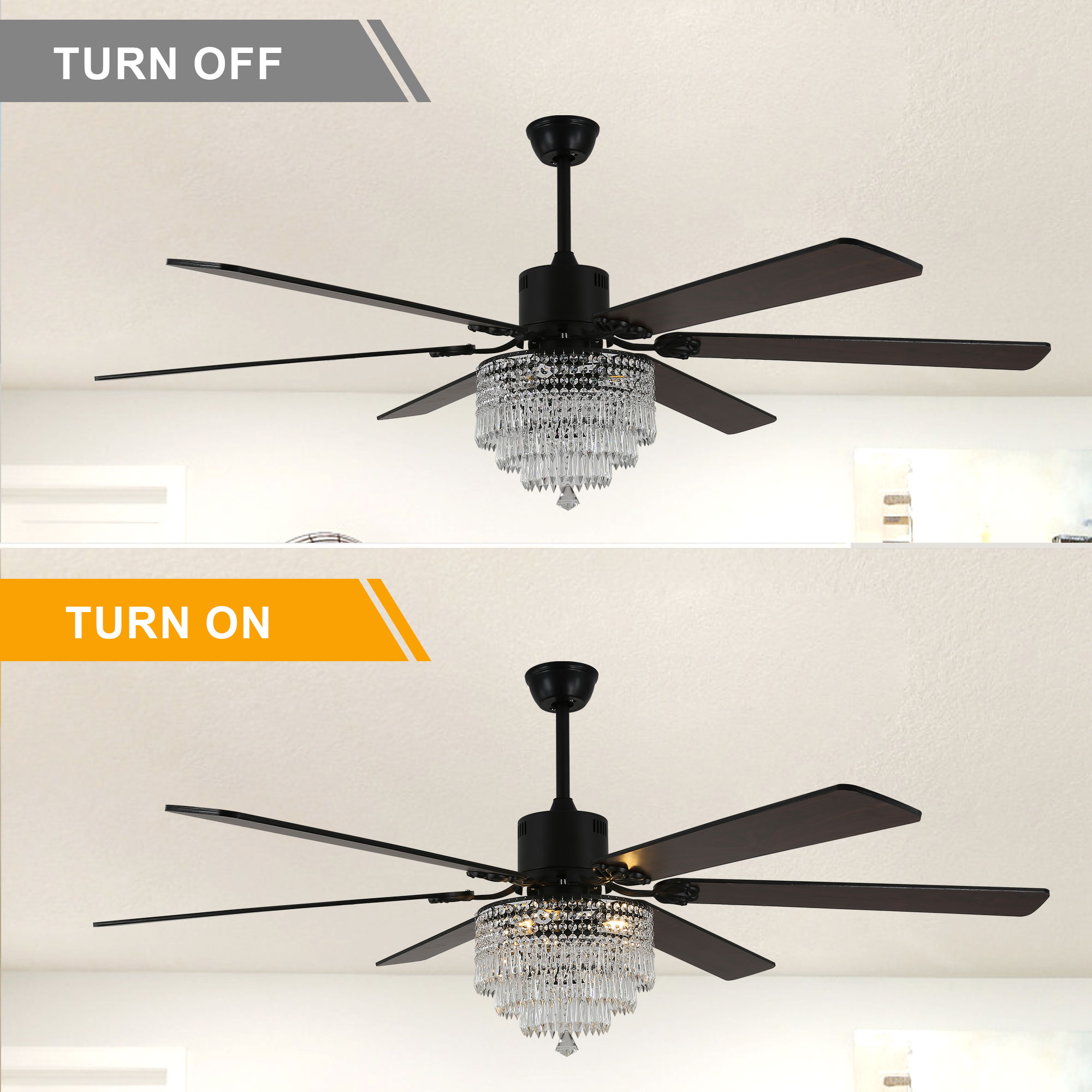 Bella Depot DCFSD7203-B Ceiling-Fans - View #9