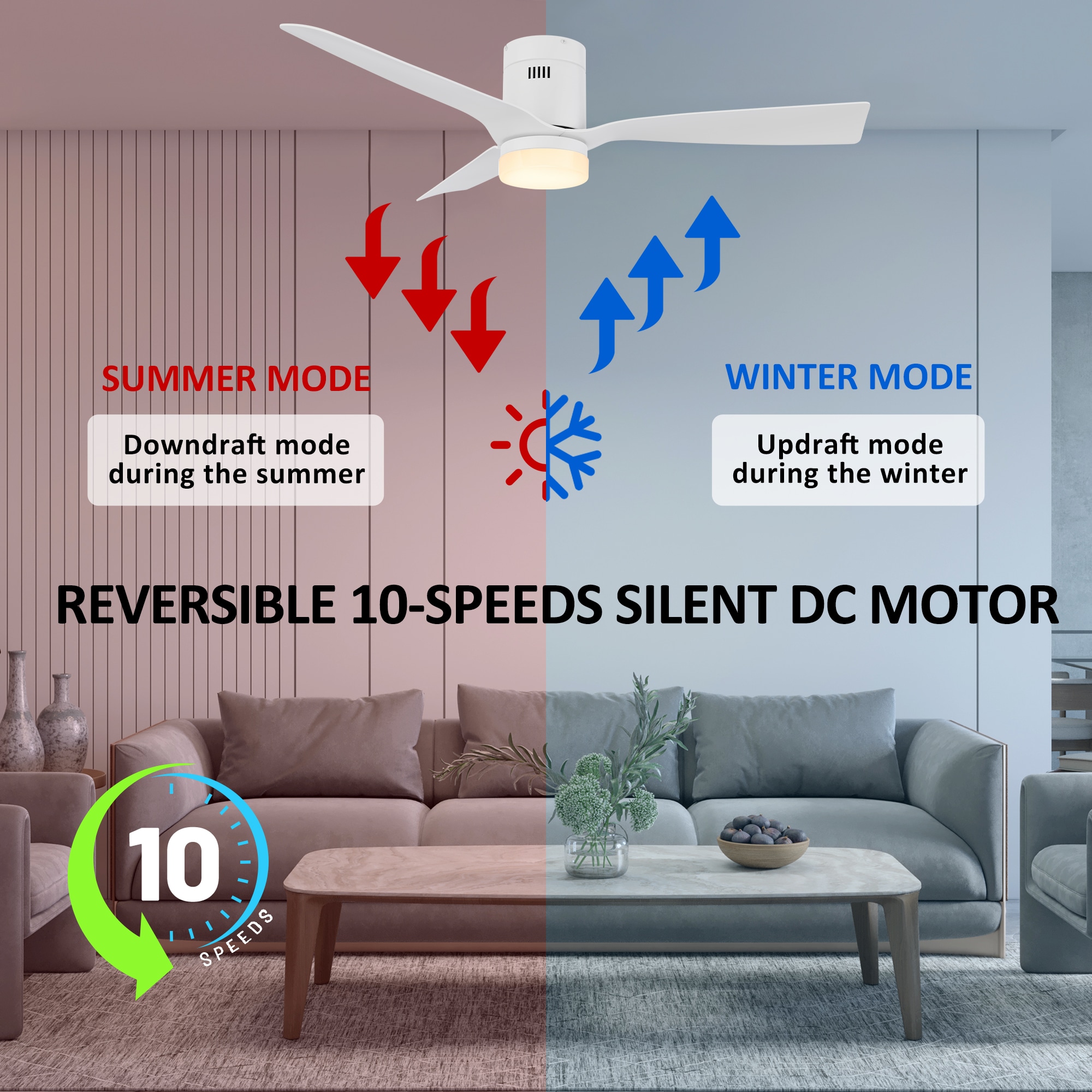 CARRO USA LS523P-L12-W1-1-FM Ceiling-Fans - View #5