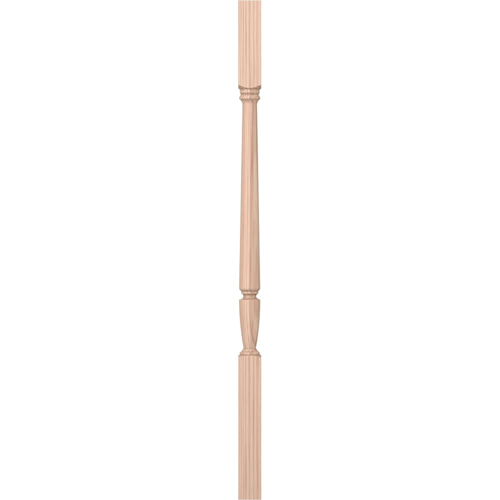 L.J. Smith Stair Systems LJP-2005-B 38 38-in x 1.75-in Unfinished Beechwood Square Top Stair Baluster