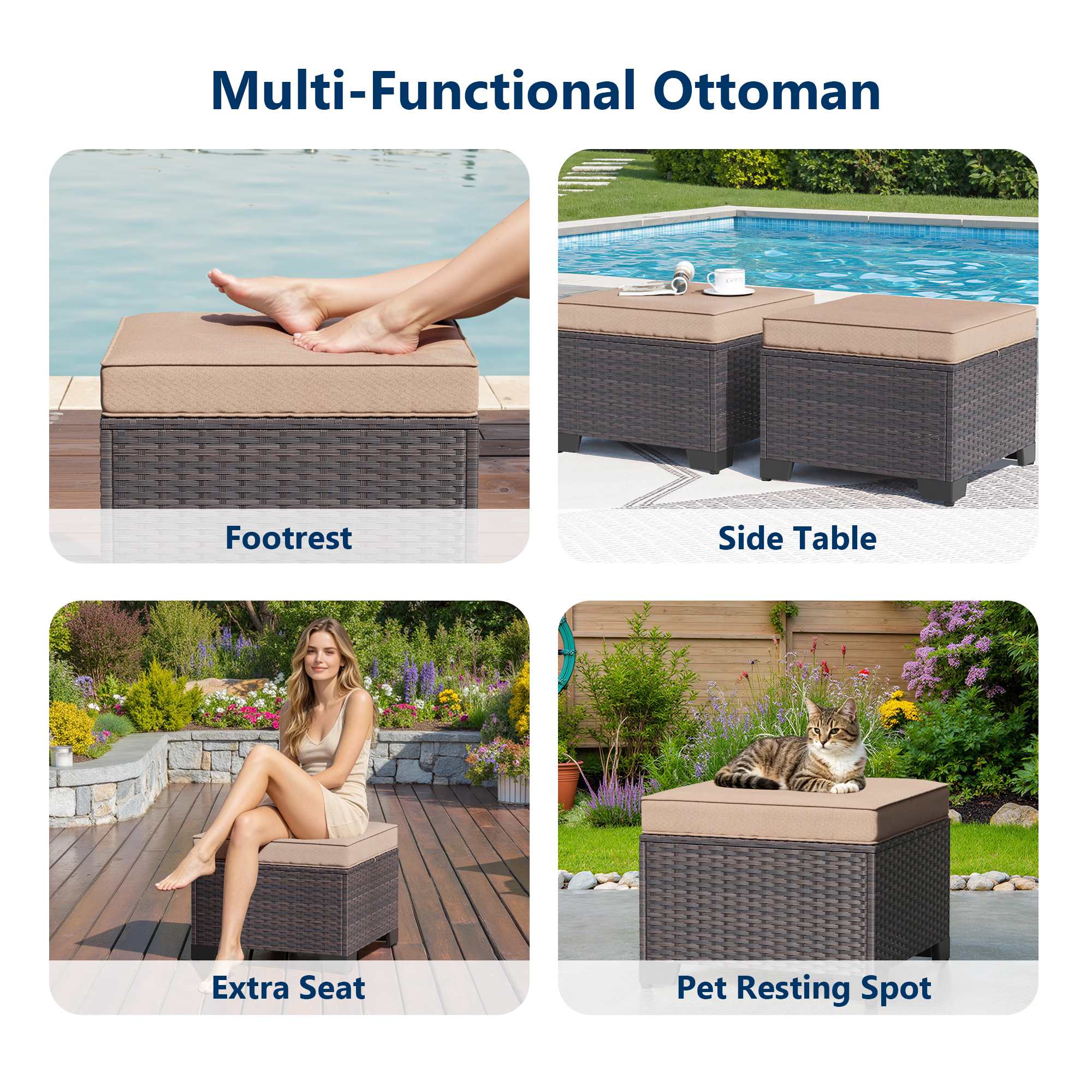 Haxvin HX-OTTOMAN-SD Stools-Ottomans - View #6