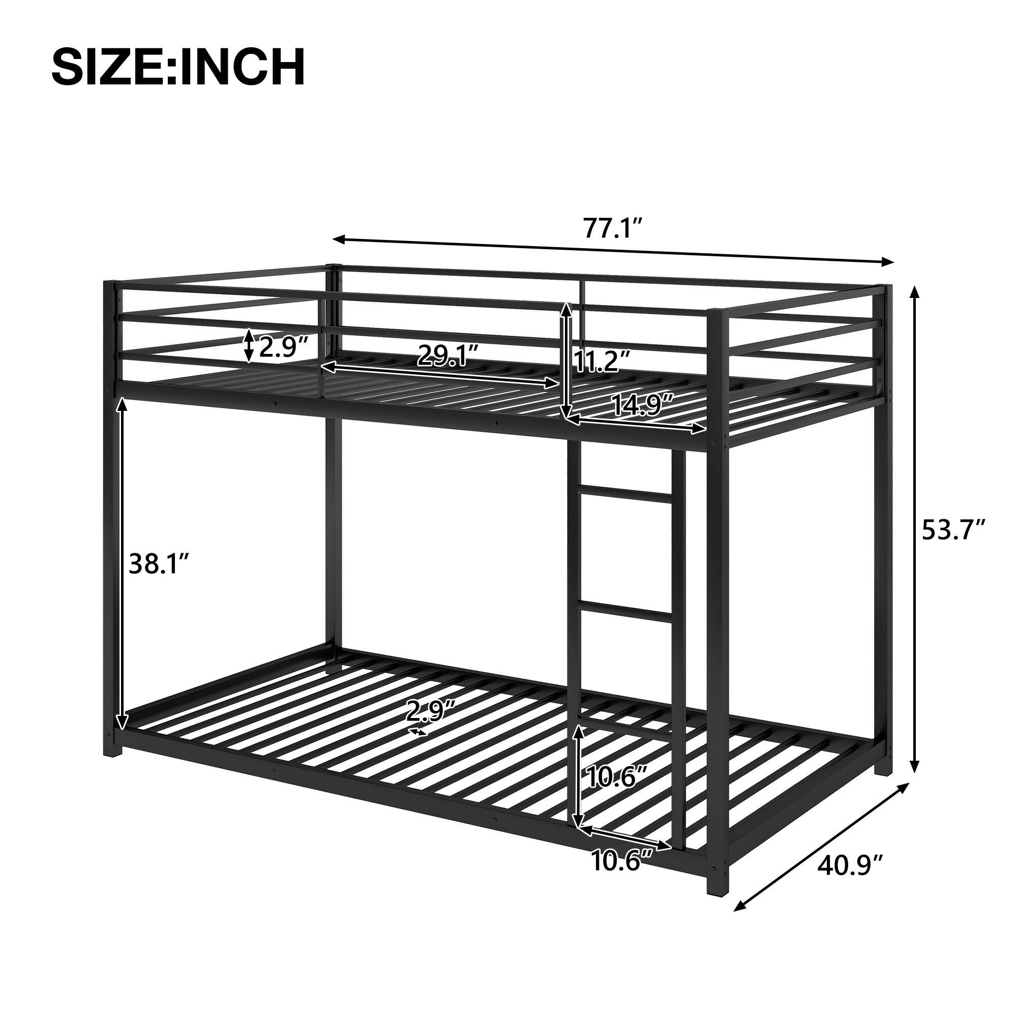 Yiekholo LL-YH-0037AAB Bunk-Beds - View #8