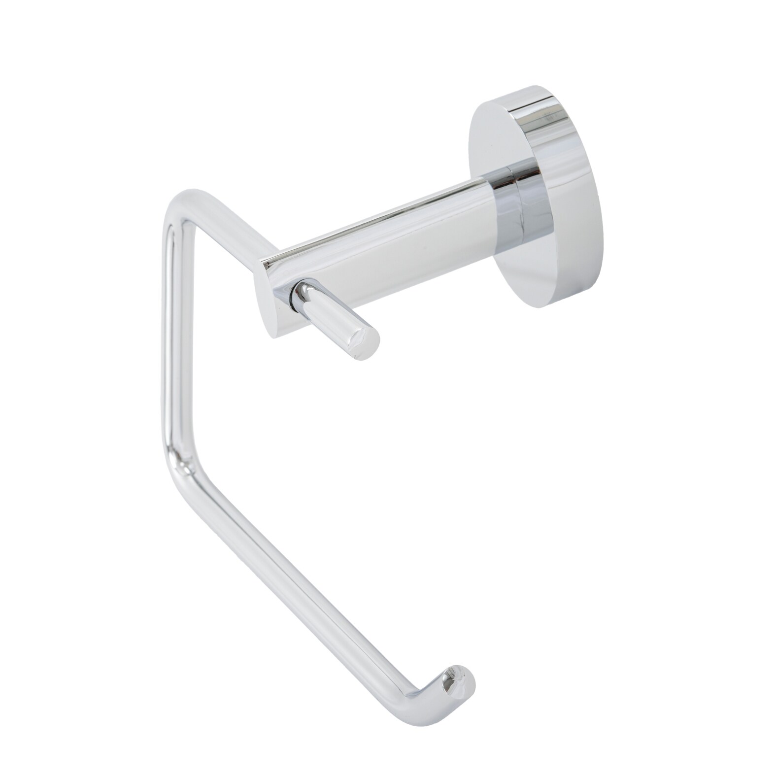Amalfi Polished Chrome Wall Mounted Toilet Paper Holder