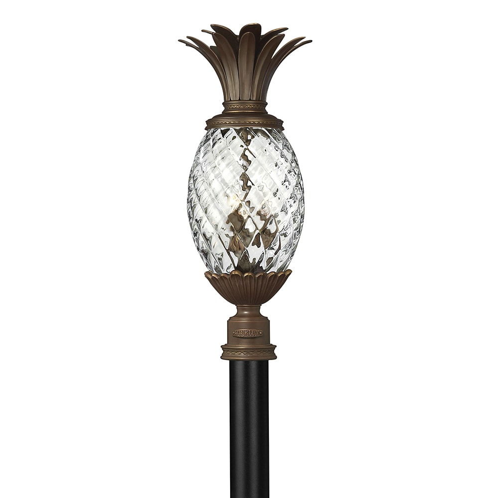 Hinkley 2221CB Plantation 25.25-Inches Copper Bronze Traditional Outdoor Light post lantern