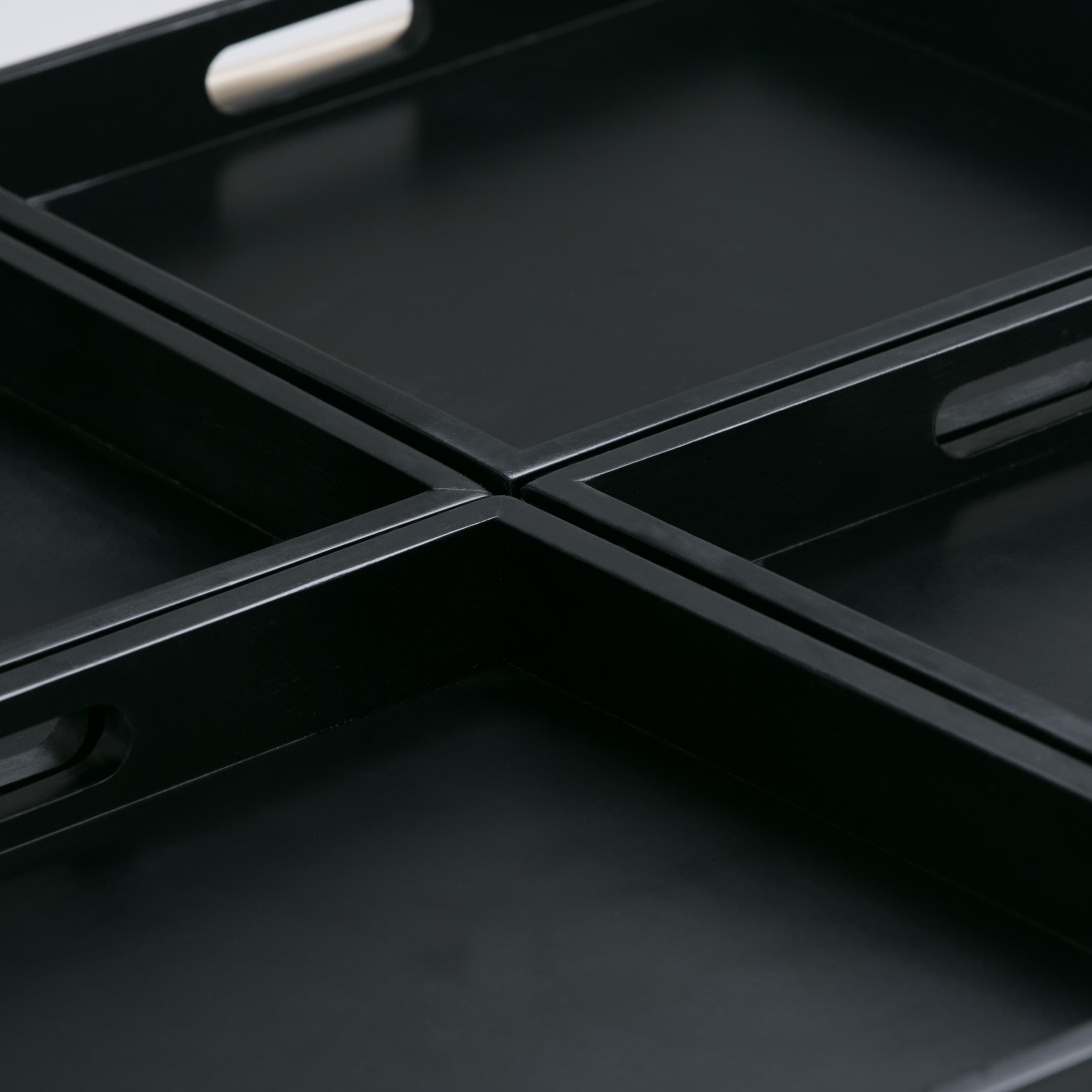 Avalon Square Tufted Cocktail Ottoman with Integrated Storage