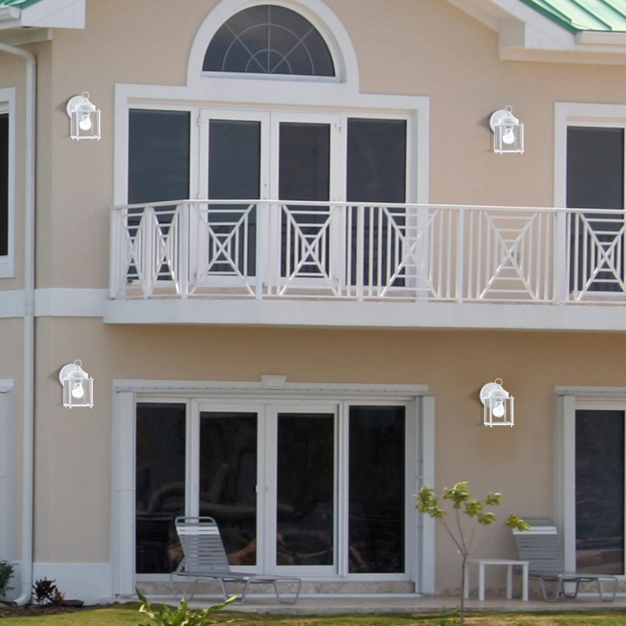 Hukoro 4FL10511-WH Outdoor-Wall-Lighting - View #8