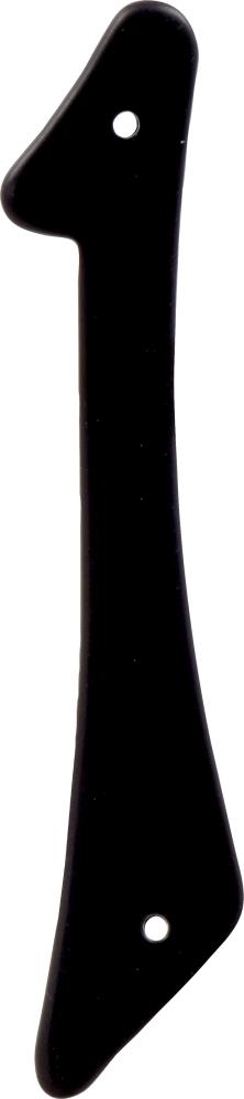 Hillman 841618 4-in Black Number 1