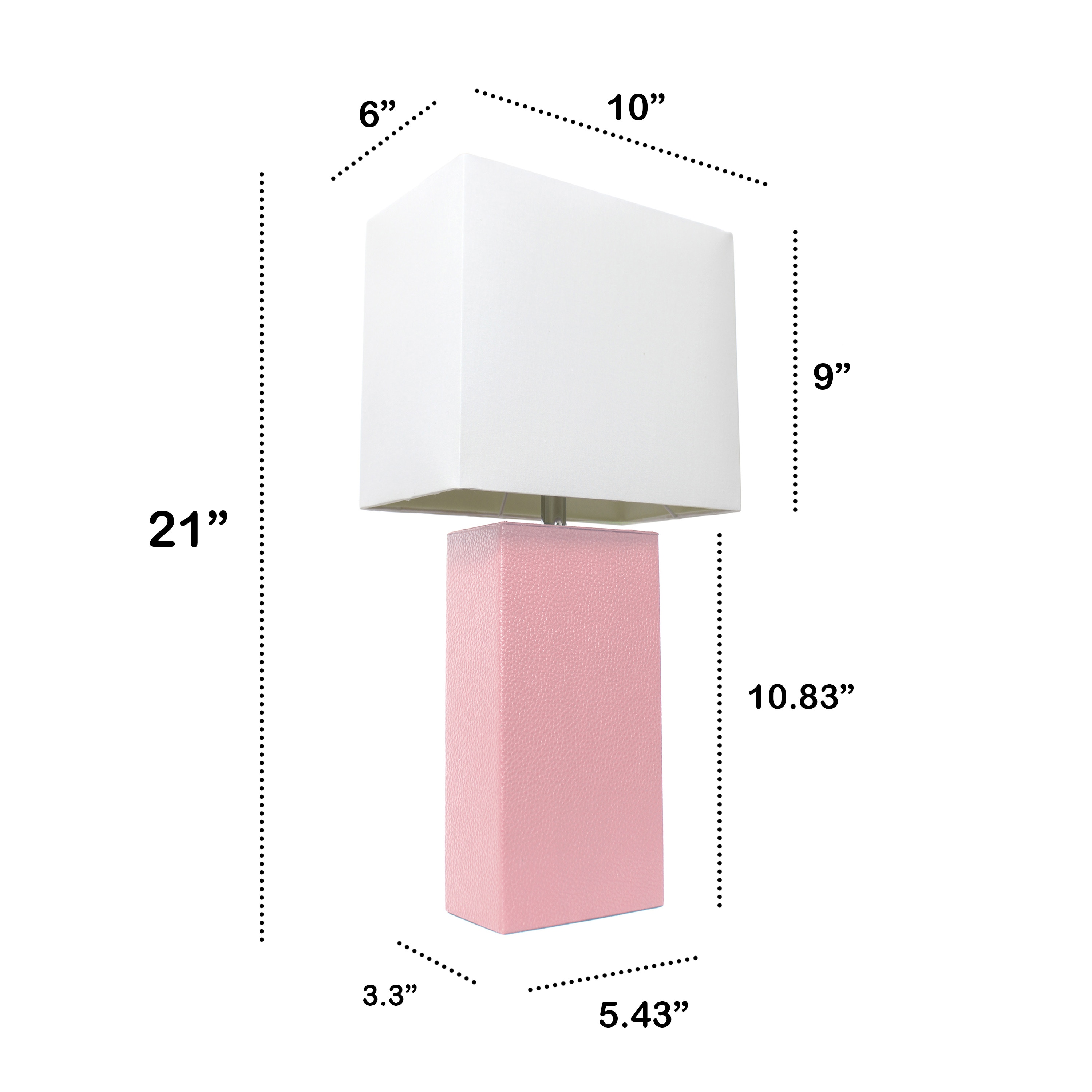 Lalia Home LHT-3008-PN-LB Table-Lamps - View #3