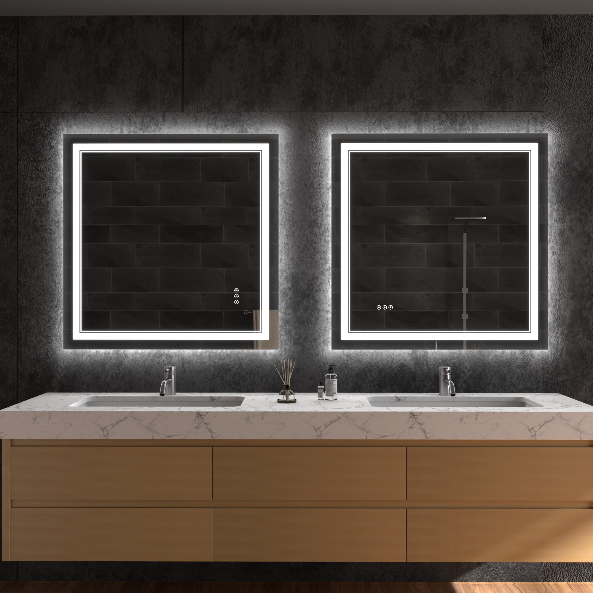 ExBrite JQBM2836FLLA Framed-Bath-Mirrors - View #10