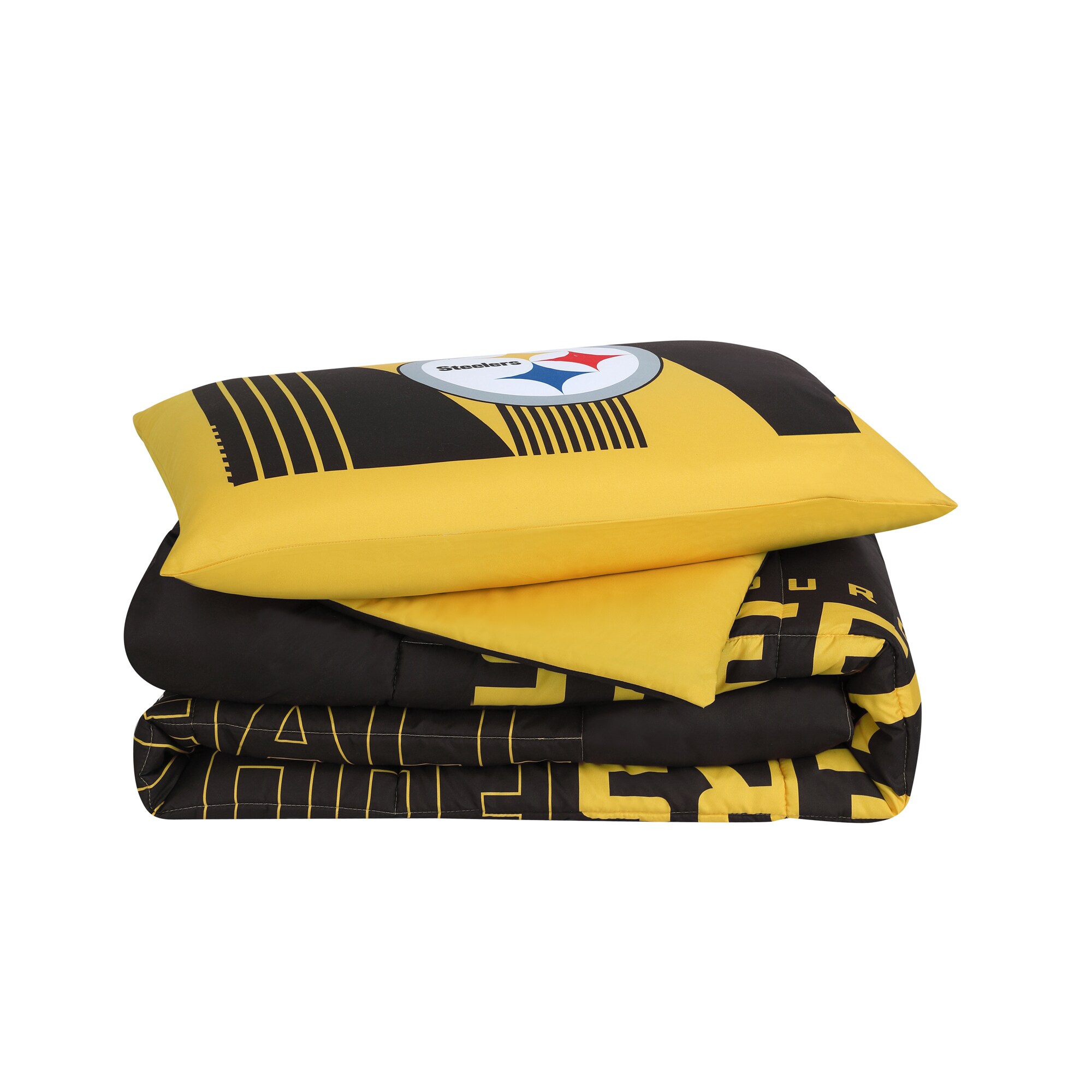 Cathay Sports Pittsburgh Steelers Black/Gold 50-in x 60-in Throw in the  Blankets & Throws department at