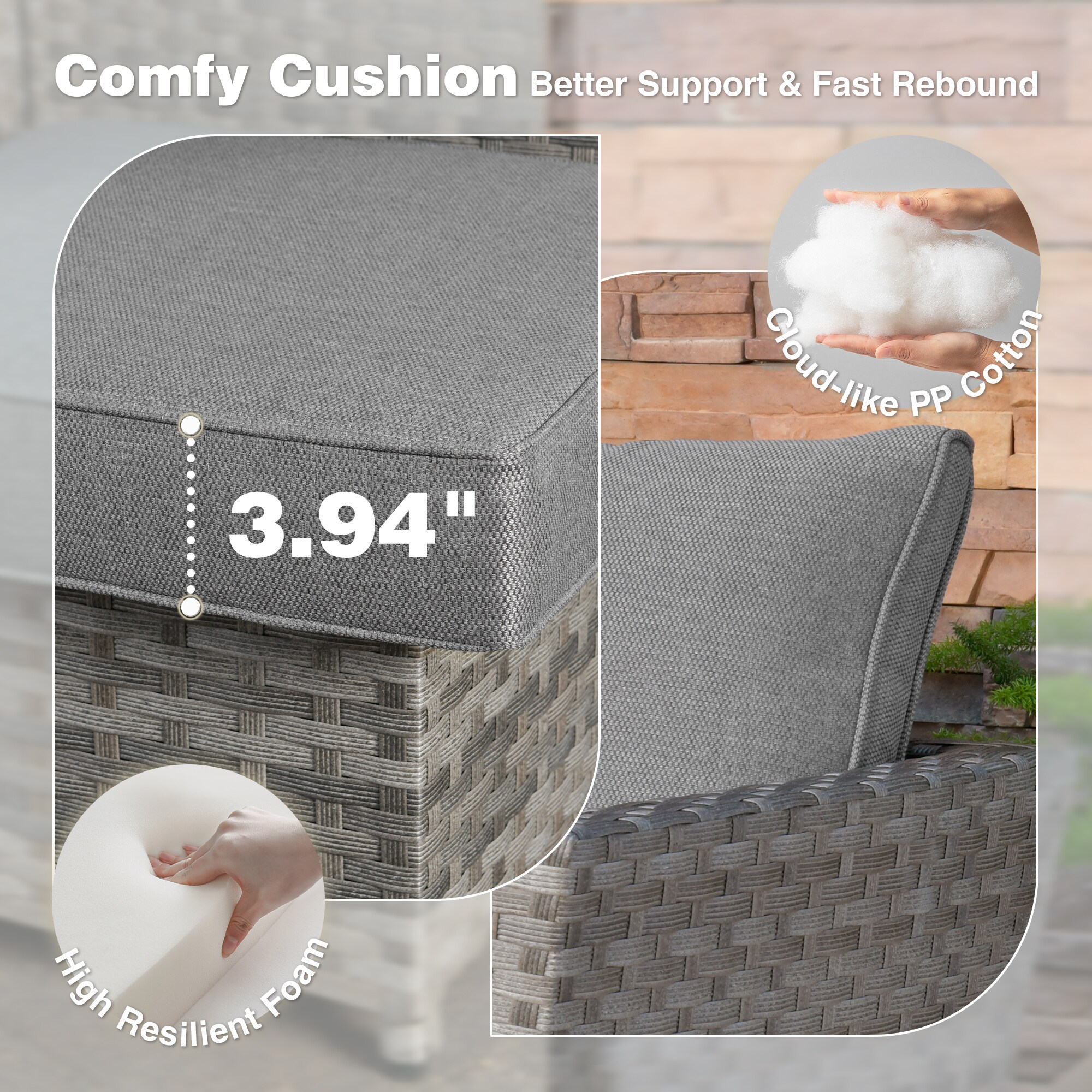 Pouuin SCFPBRS209 Patio-Sofas-Daybeds - View #6