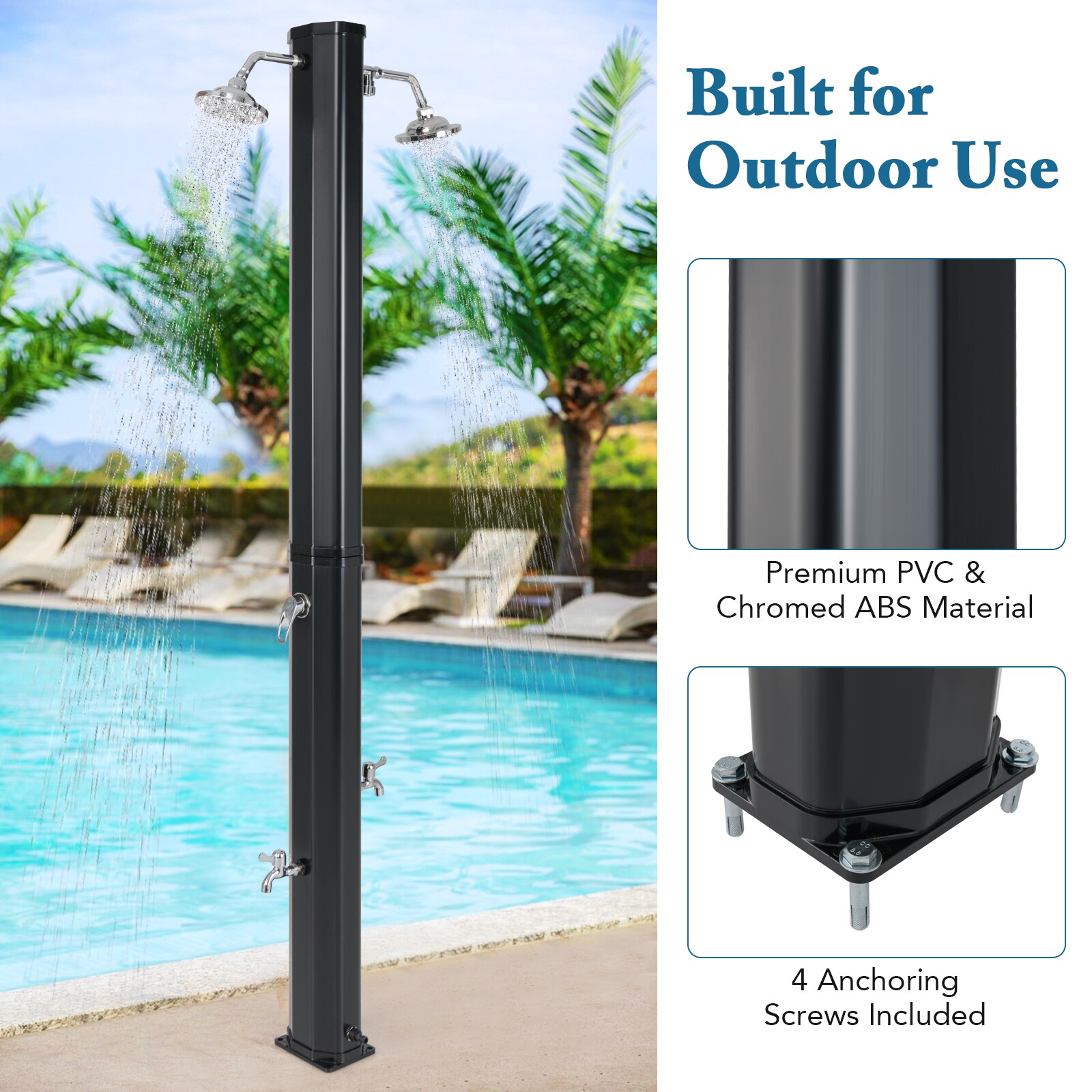 Slickblue D-CO-KB44021PN Outdoor-Showers - View #7