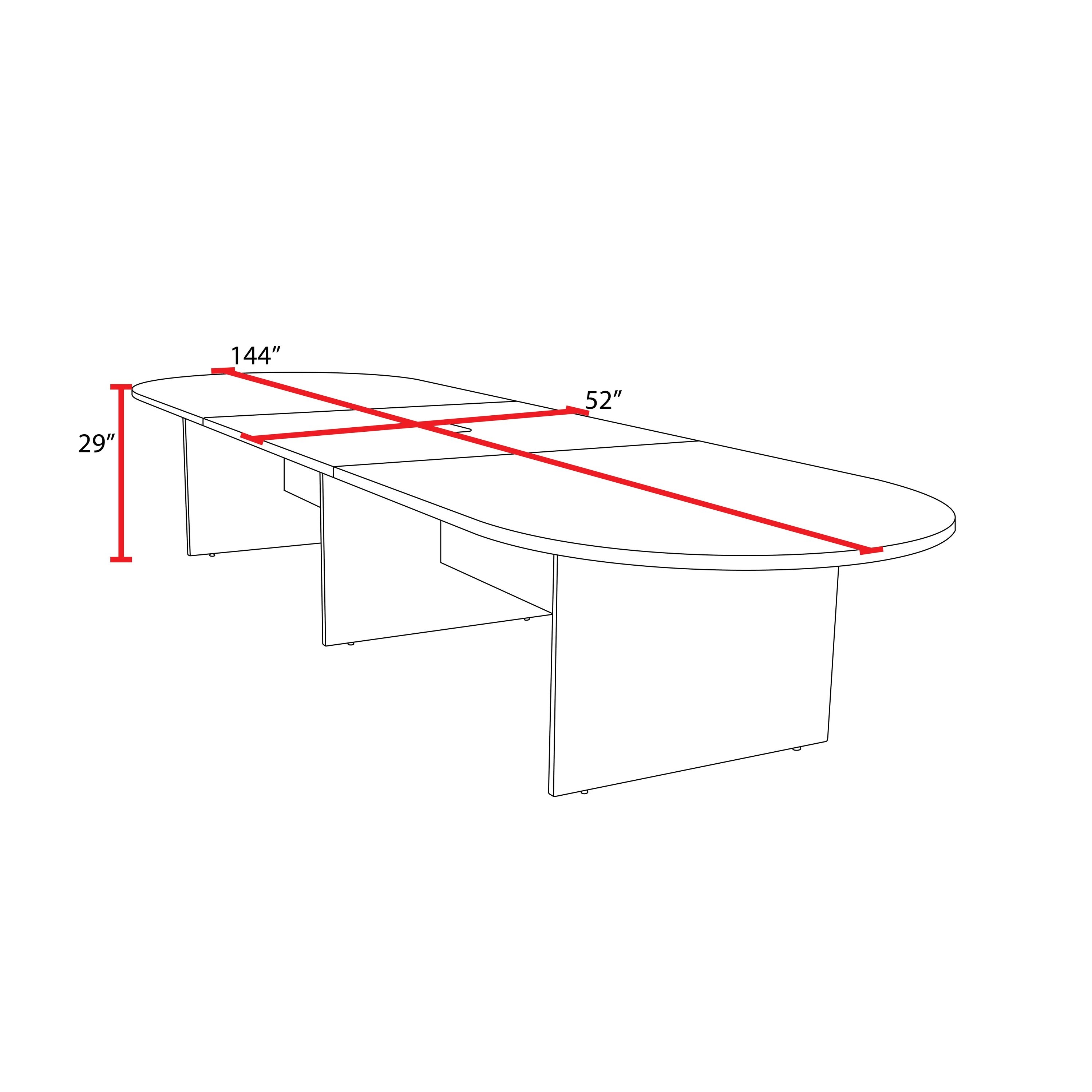 Regency LCTRT14452CH Office-Tables - View #6