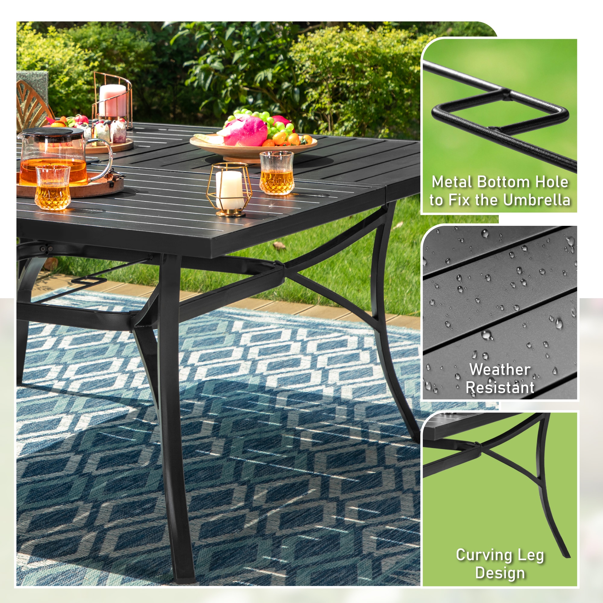 Sunshine Valley S9-093BL-452 Patio-Dining-Sets - View #9