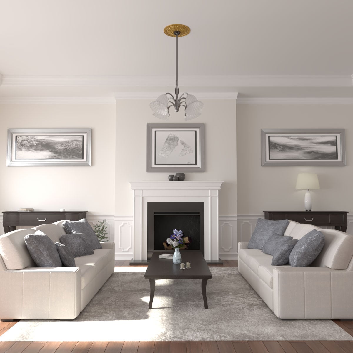 Ekena Millwork CM18WAPGS Ceiling-Medallions - View #4