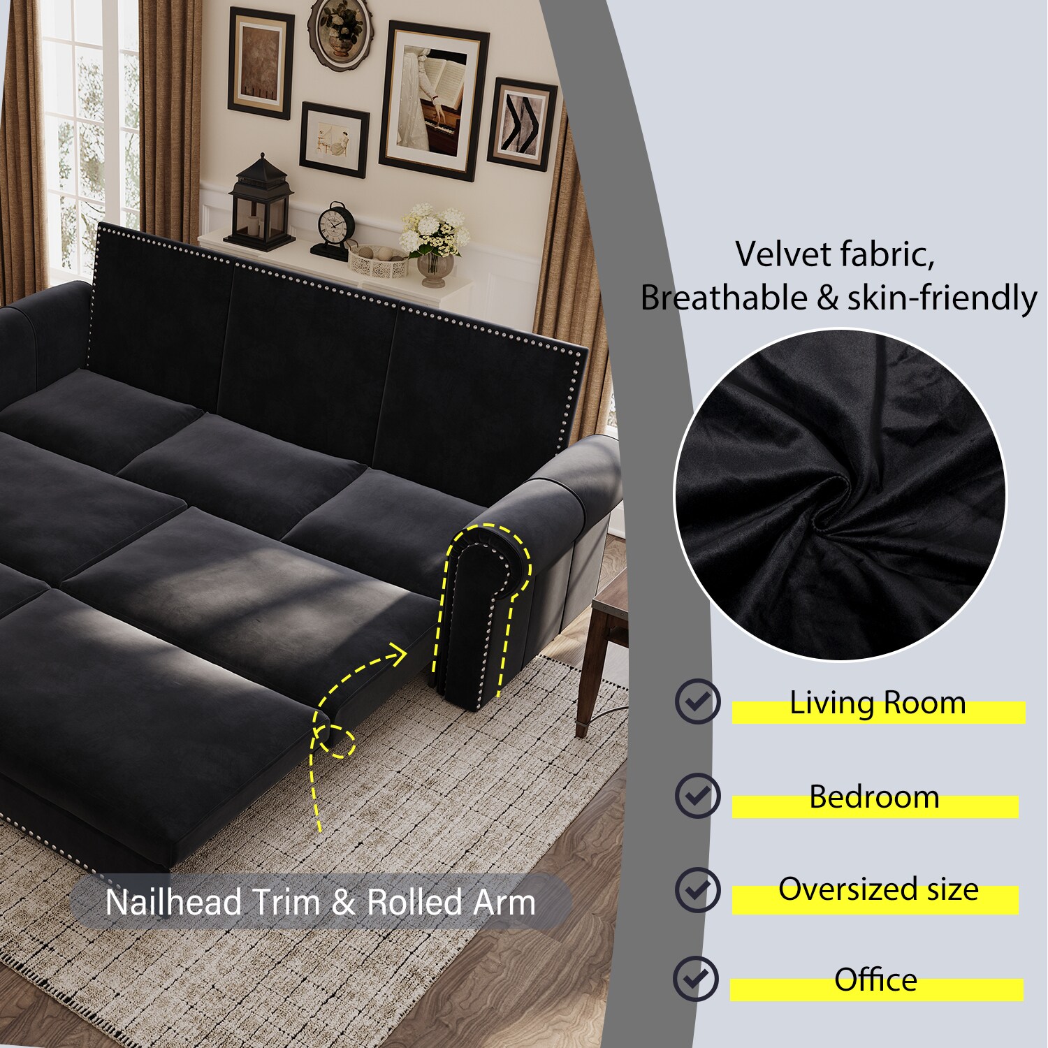 LOVMOR SF-Y-W1885S00100 Sofas-Loveseats - View #2