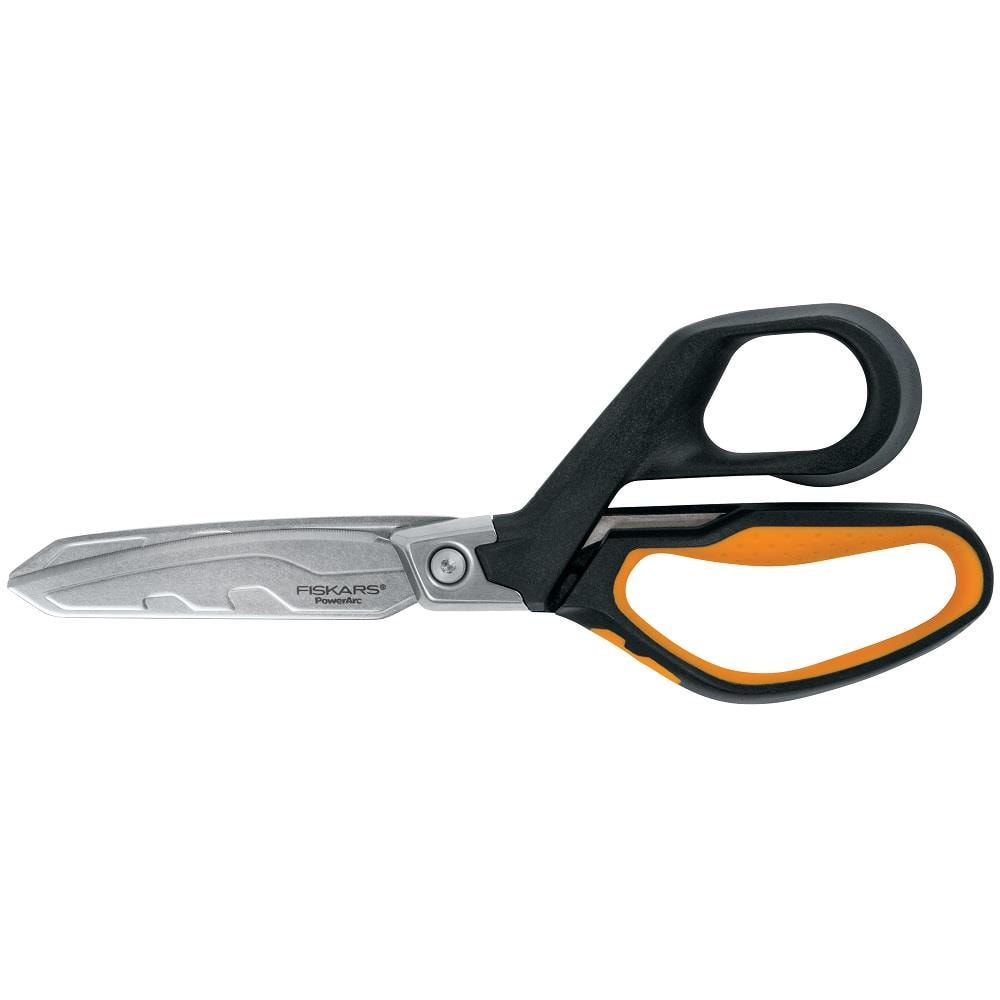 Fiskars 4-in Serrated Ergonomic Softgrip Handle Scissors in the