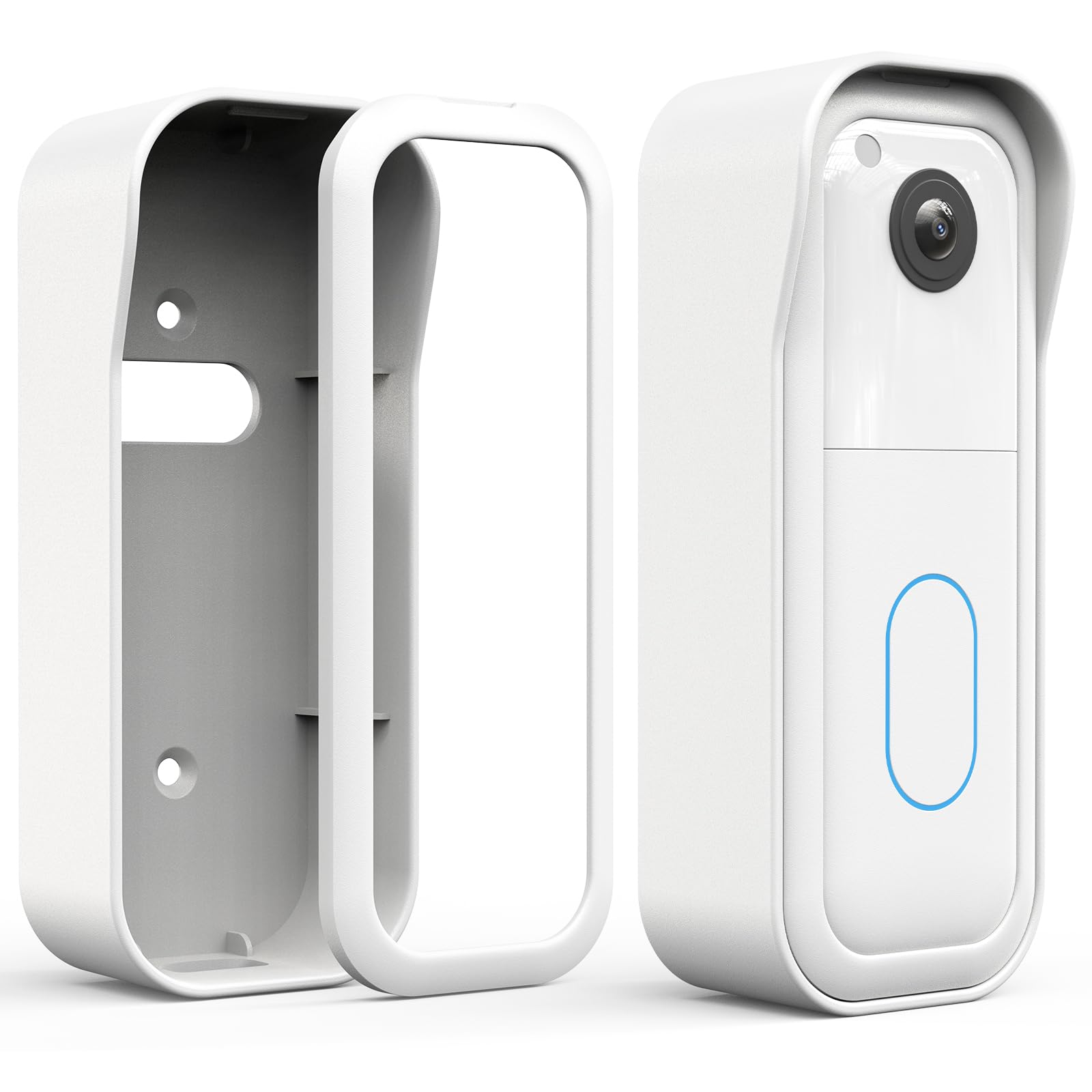 AKSCYZM  Blink Doorbell Mount for All New Blink Video Doorbell 2nd Gen No Drilling Mount Bracket Easy Installation White durable home and garden