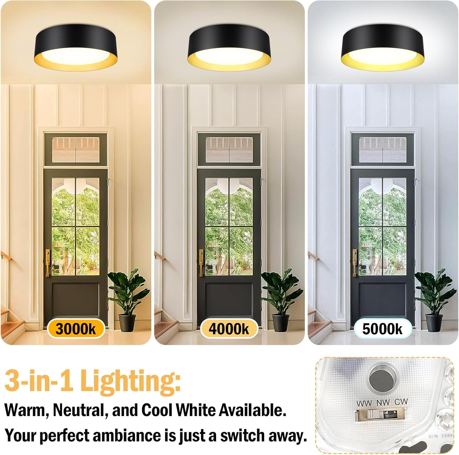 Nordic Hygge B09Q343Y8L flushmounts - View #4