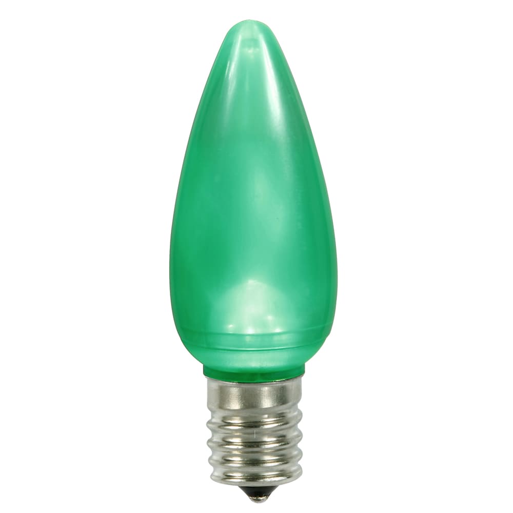 Vickerman XLEDSC94-25 Indoor Green LED C9 Assorted string light bulbs and fuses