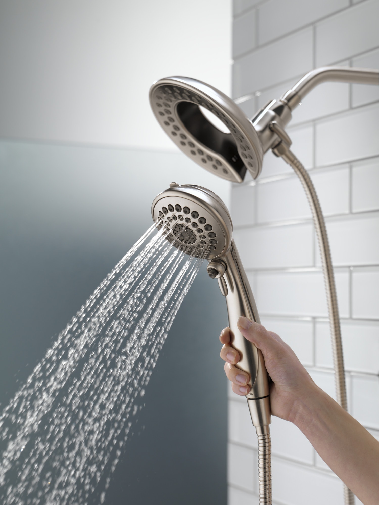 Mariner 7 Dual Shower Head with Adjustable Shower Arm