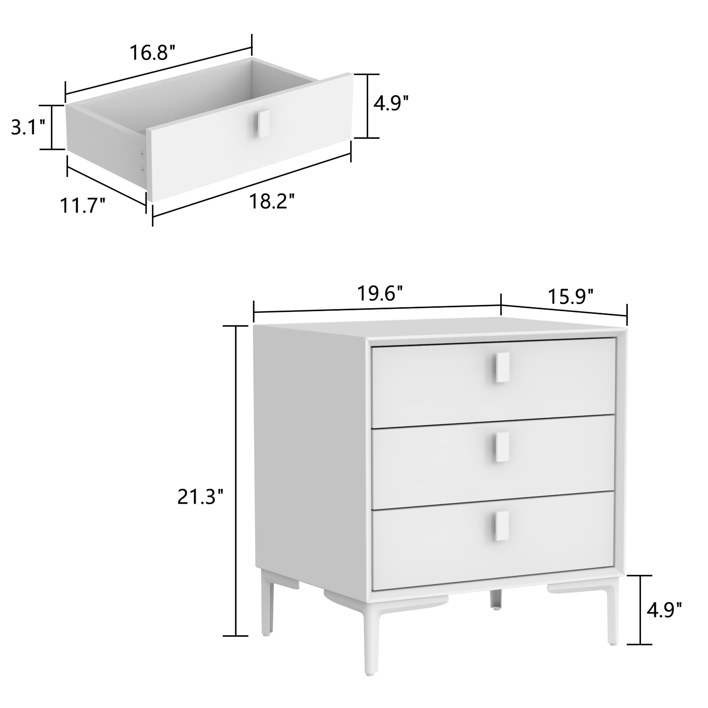 FUFU&GAGA LJY-KF020241-01 nightstands - View #8