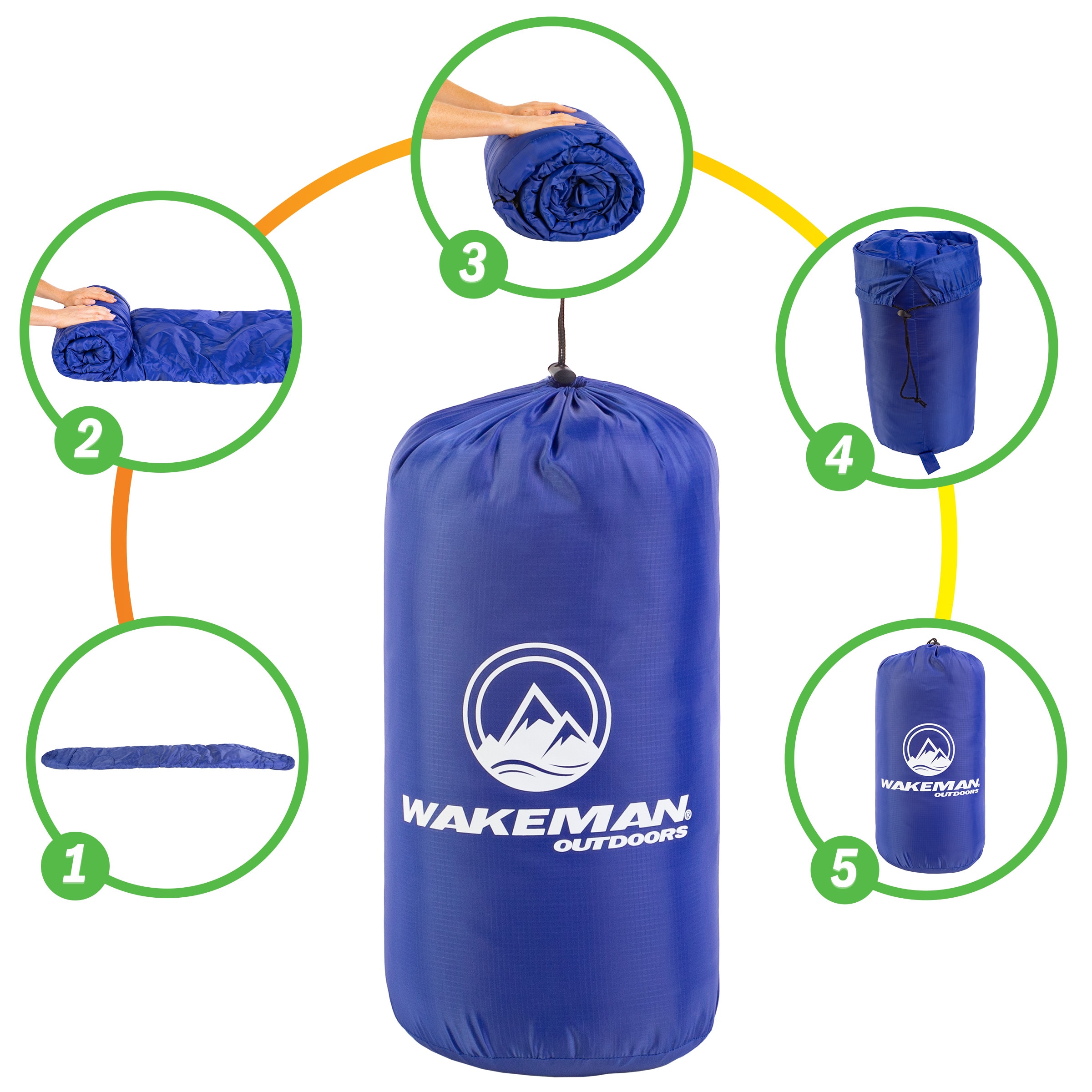 Wakeman 75-CMP1115 Sleeping-Bags - View #4