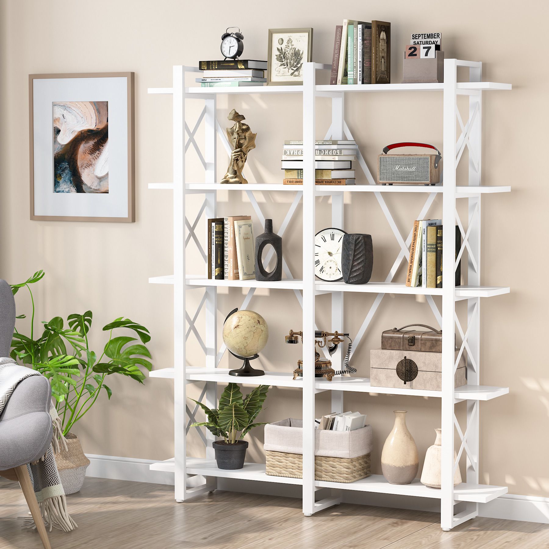 Tribesigns HOGA-F1382 bookcases - View #9