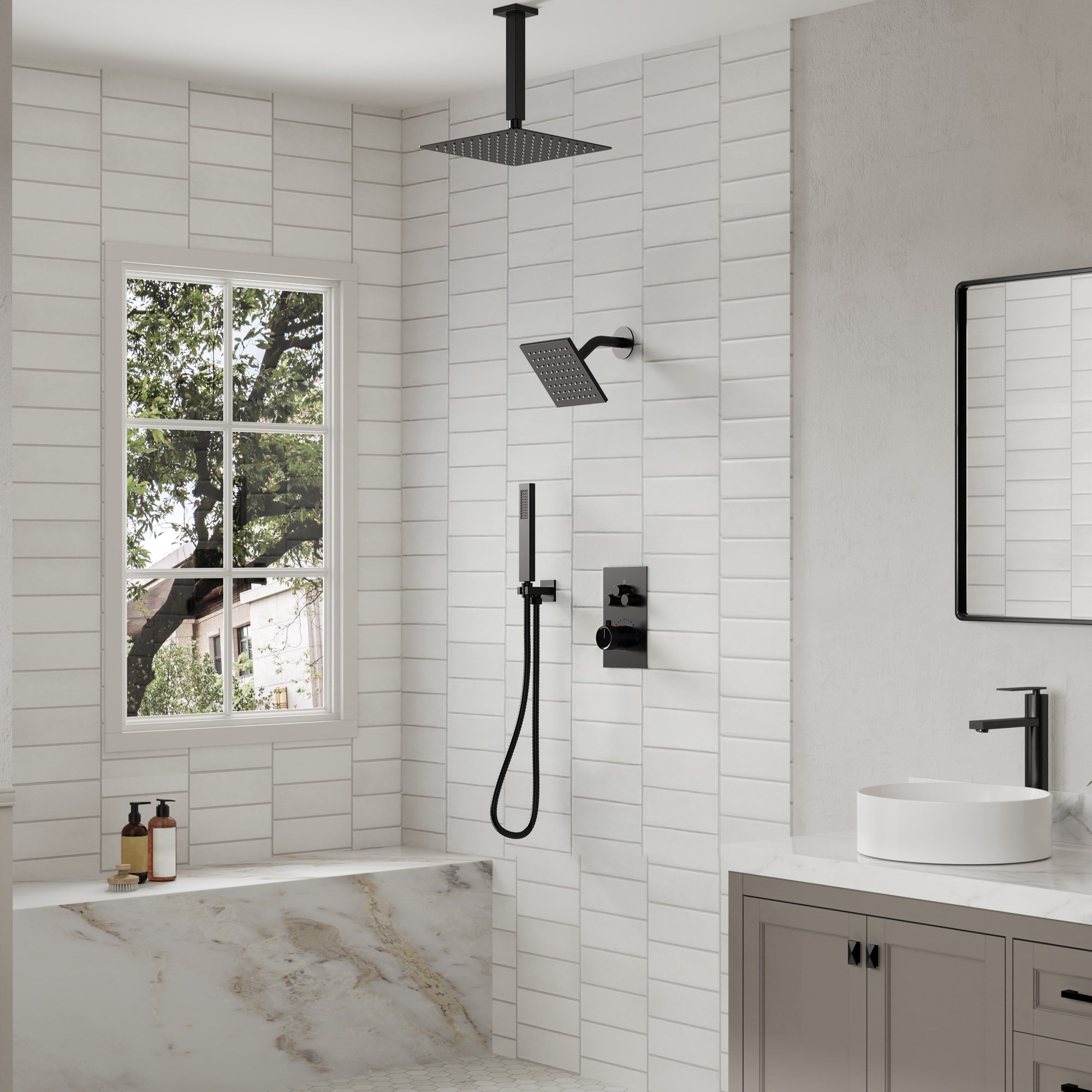 EVERSTEIN Q-926-OTOP Tub-Shower-Faucets - View #4