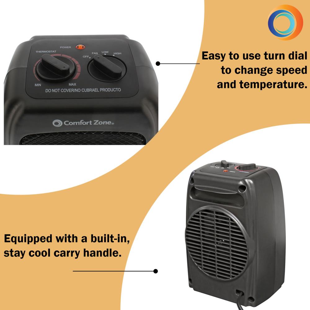Comfort Zone CZ442 Portable-Electric-Heat - View #7