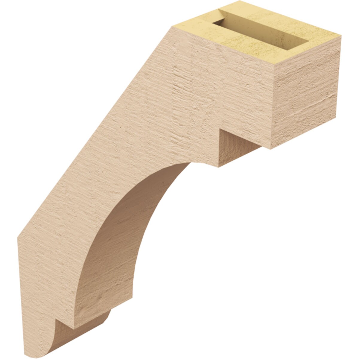 Ekena Millwork BRCUR03X12X16ASPRCPR corbels - View #6