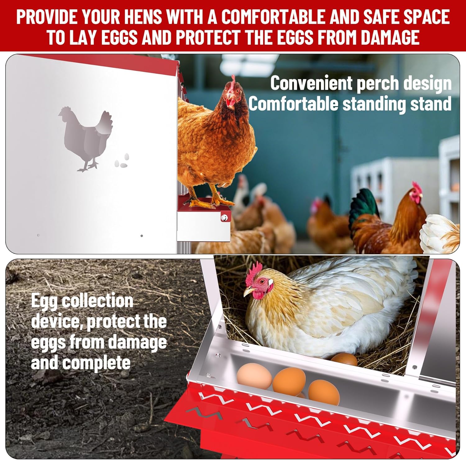 Qeetex WLS-PHO-348SS85U Chicken-Coops-Rabbit-Hutches - View #9