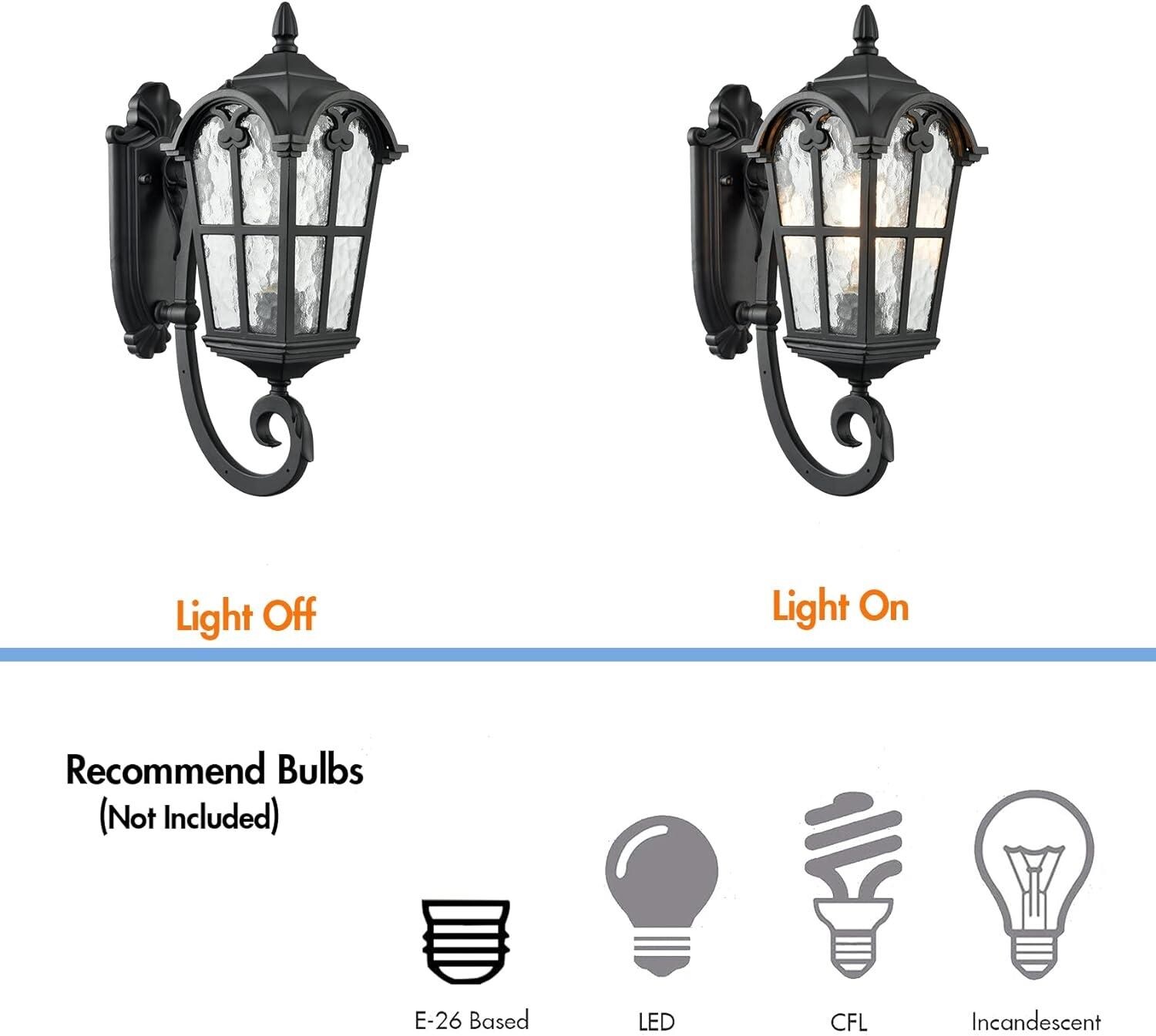 Claxy YO-T3259BU-BK Outdoor-Wall-Lighting - View #6
