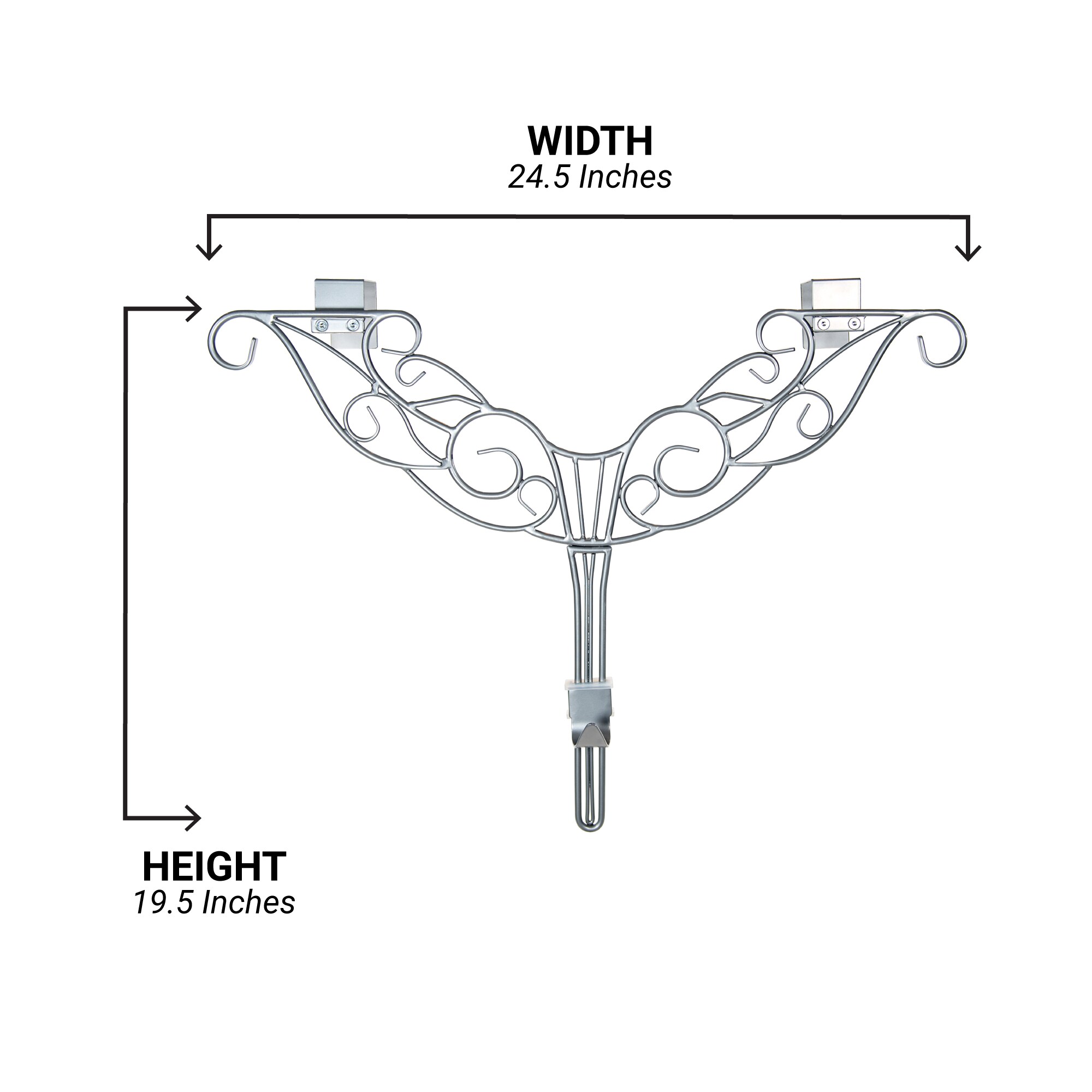 Village Lighting V-10909-SLV Holiday-Hooks-Hangers-Holders - View #7