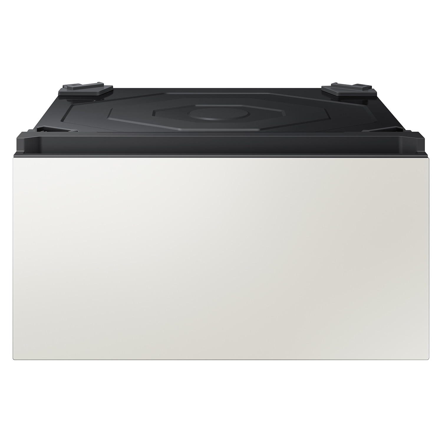 Samsung WE602NY Bespoke All-in-one washer dryer pedestal ( Ivory ) with Storage Drawer