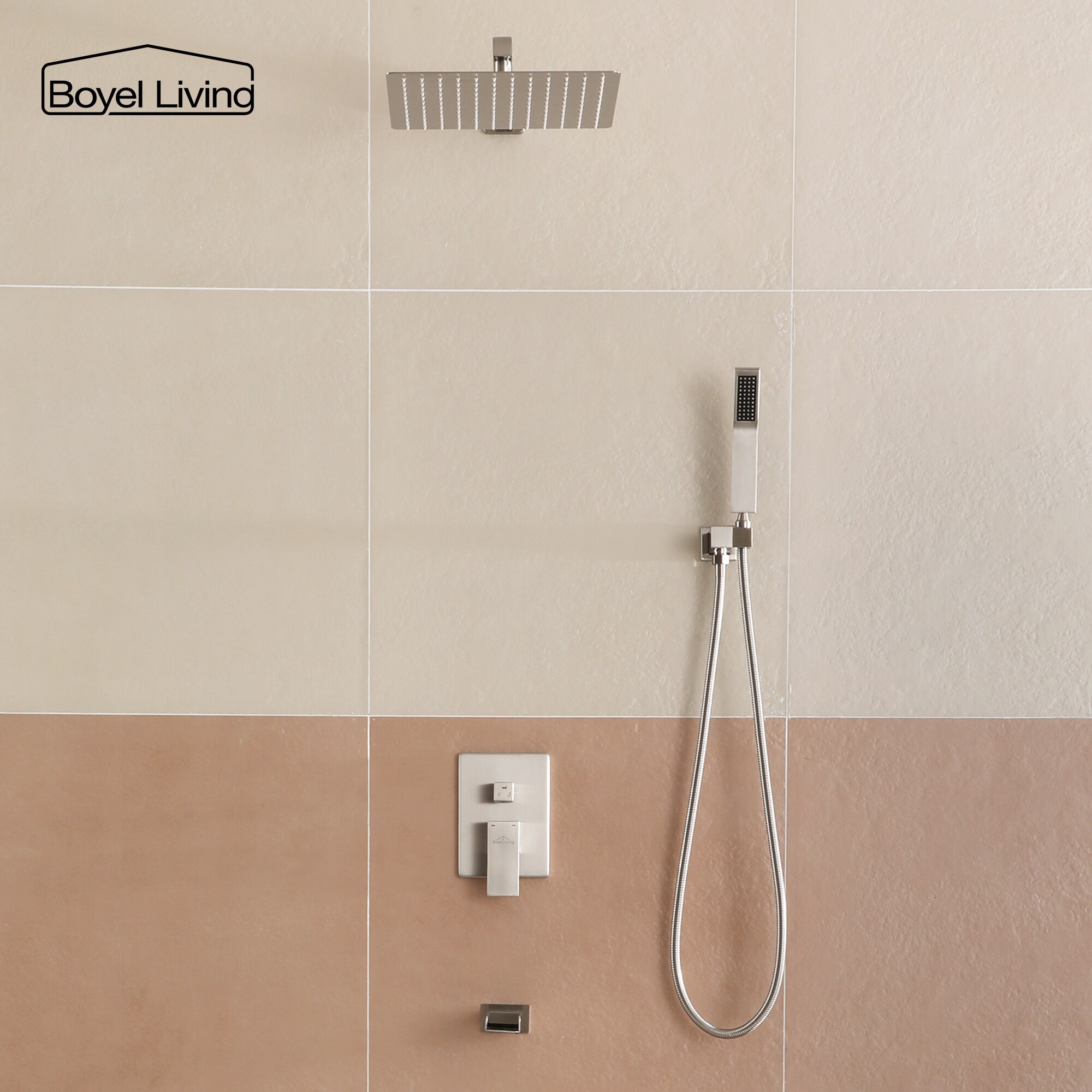 Clihome MS-A3807-12BN Showerhead-Bar-Panels - View #3