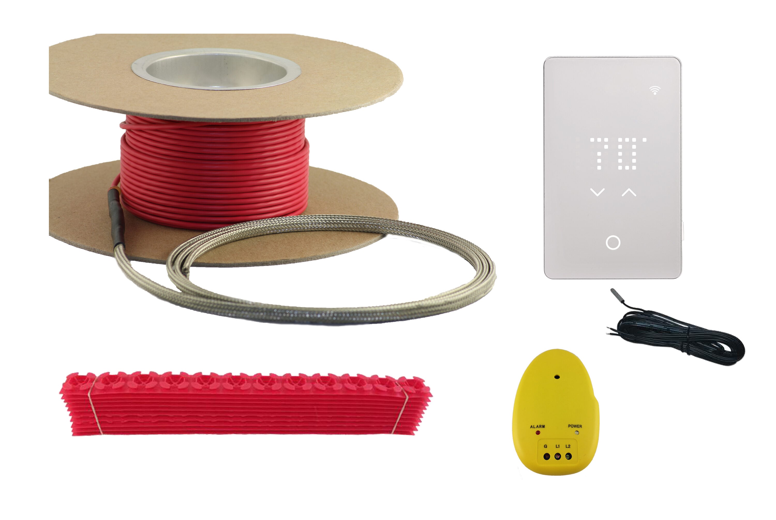 WARMING SYSTEMS 70CABLEUWG5240 240-volt Radiant 280-ft x Floor heating kit 70-sq ft