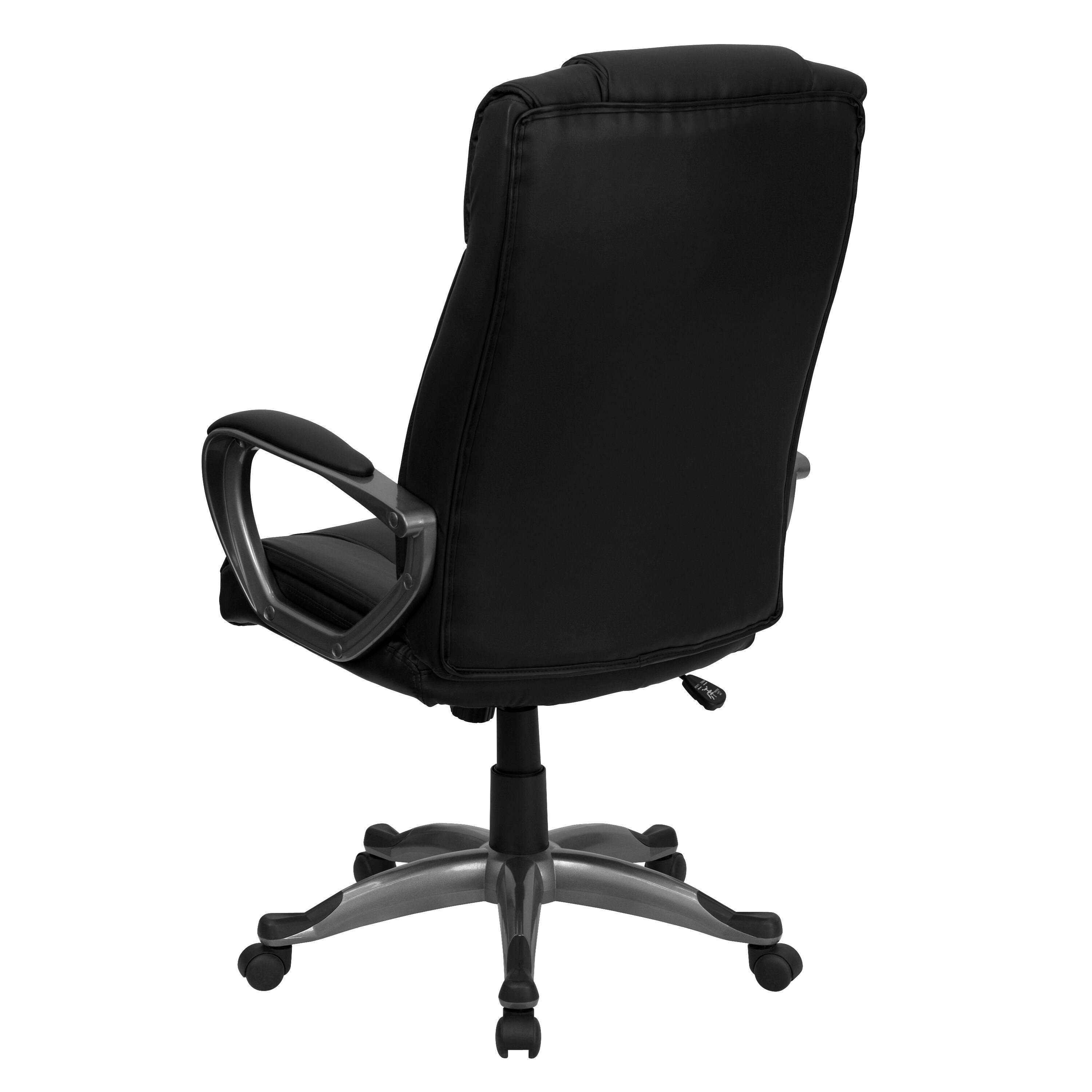 Ergonomic High Back Black LeatherSoft Swivel Executive Chair