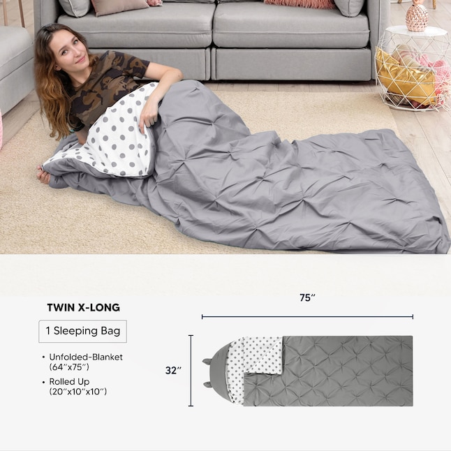 Chic Home Design Oscar Sleeping Bag In, Twin Bed Size Sleeping Bag