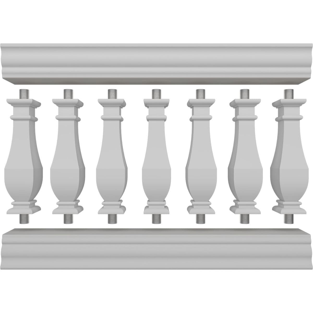 Ekena Millwork BALK32X048ACN railings - View #5