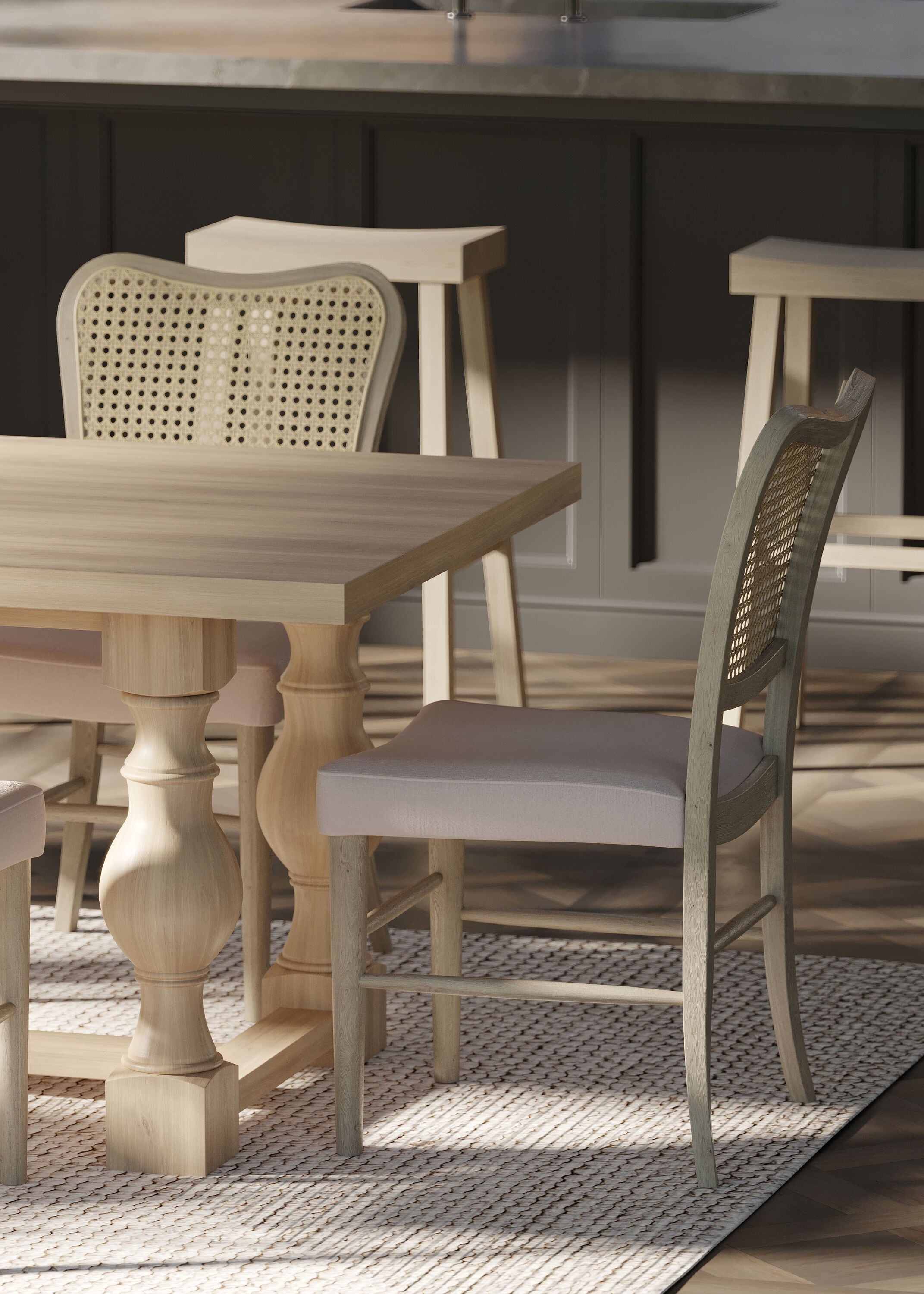 Maven Lane ML354005-WDC-WT Dining-Chairs - View #9