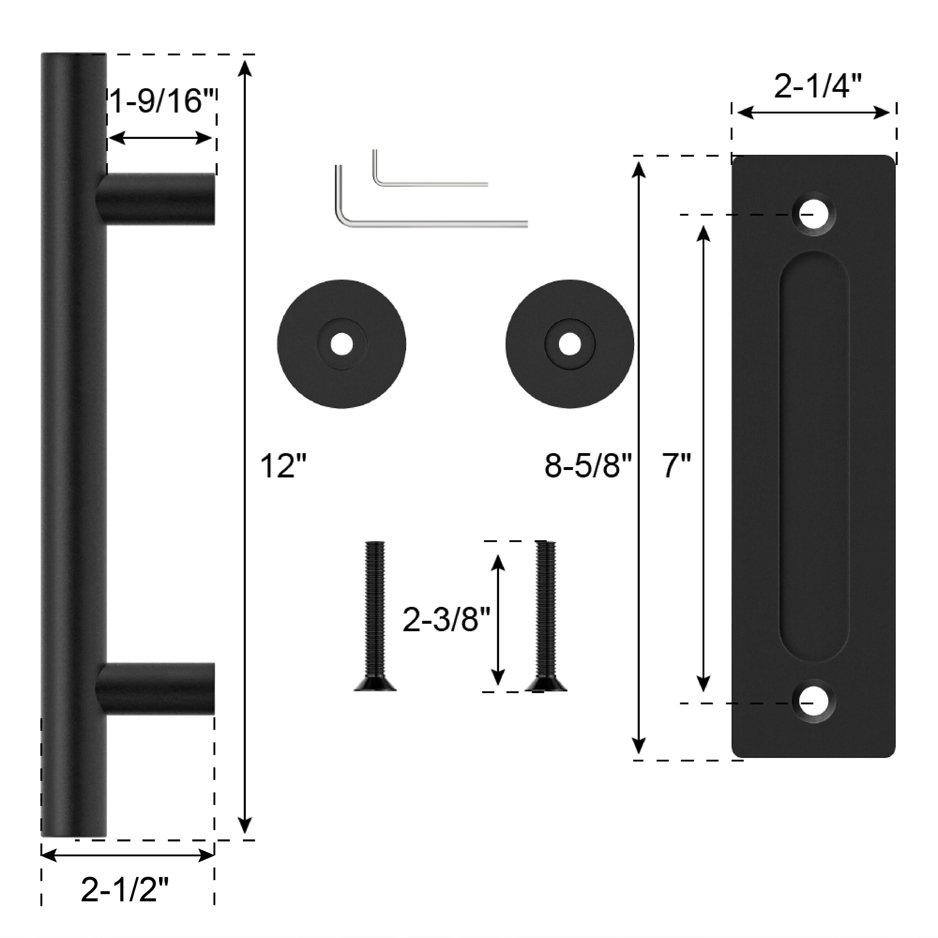 WINSOON GCM4987X2 Barn-Door-Roller-Kits - View #7