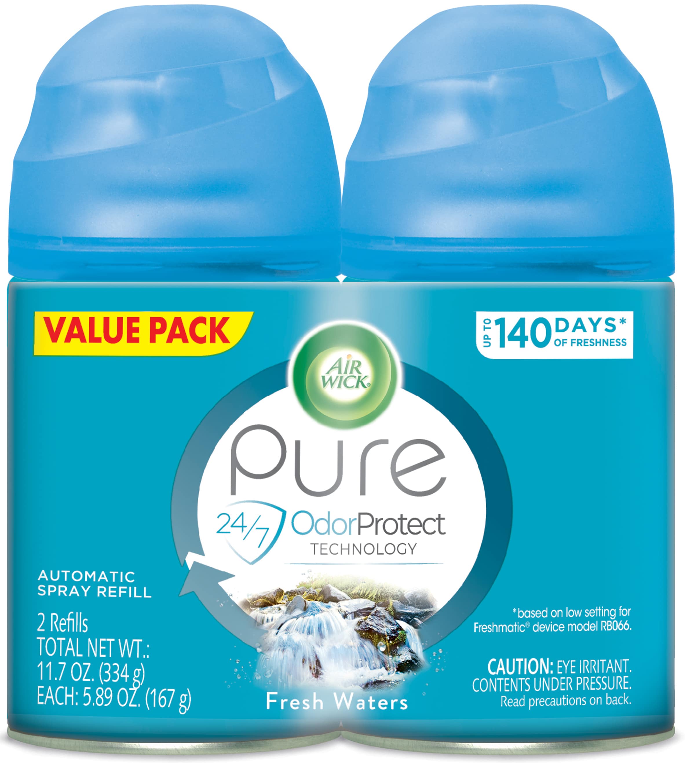 Air Wick Freshmatic Ultra 5.89 -fl oz Fresh Waters Refill Air Freshener 2 -Pack
