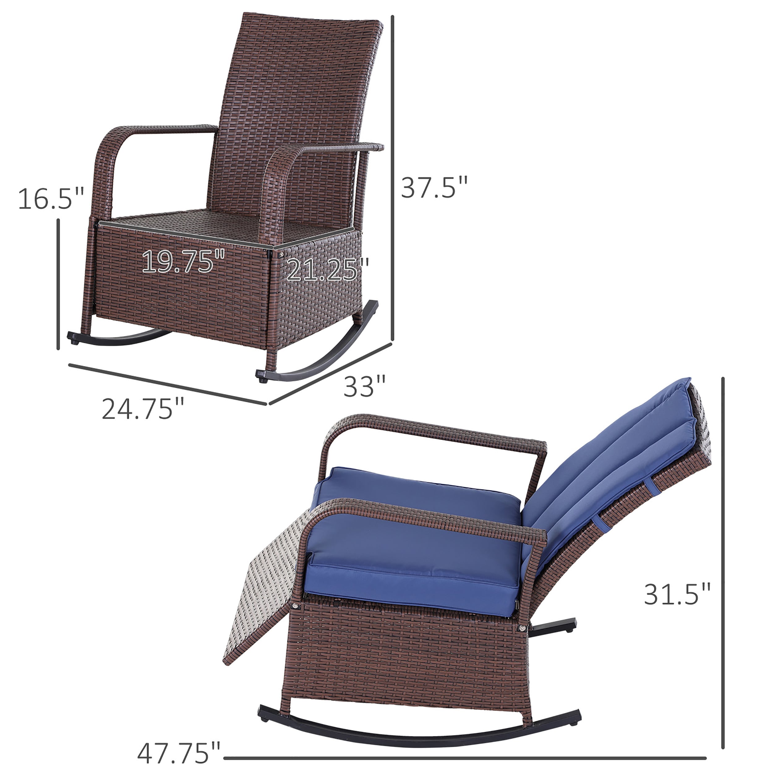 Moda Furnishings MDW2225P200811 Patio-Chairs - View #10