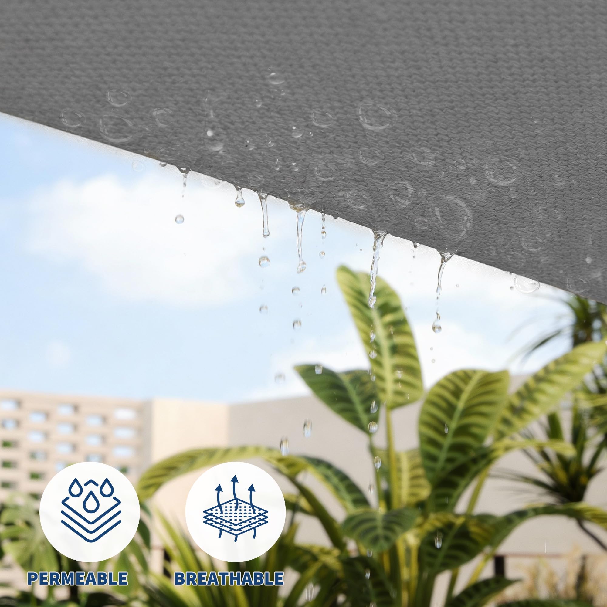 Garvee YXY-LO-PHO-0XUAFA3U Shade-Sails-Fabric - View #4