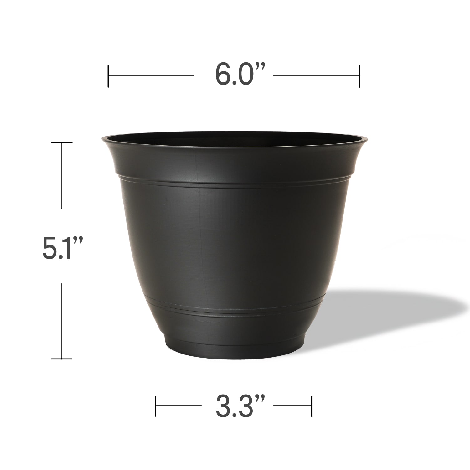 Style Selections DP2132V-BLACK Planter-Window-Box - View #3
