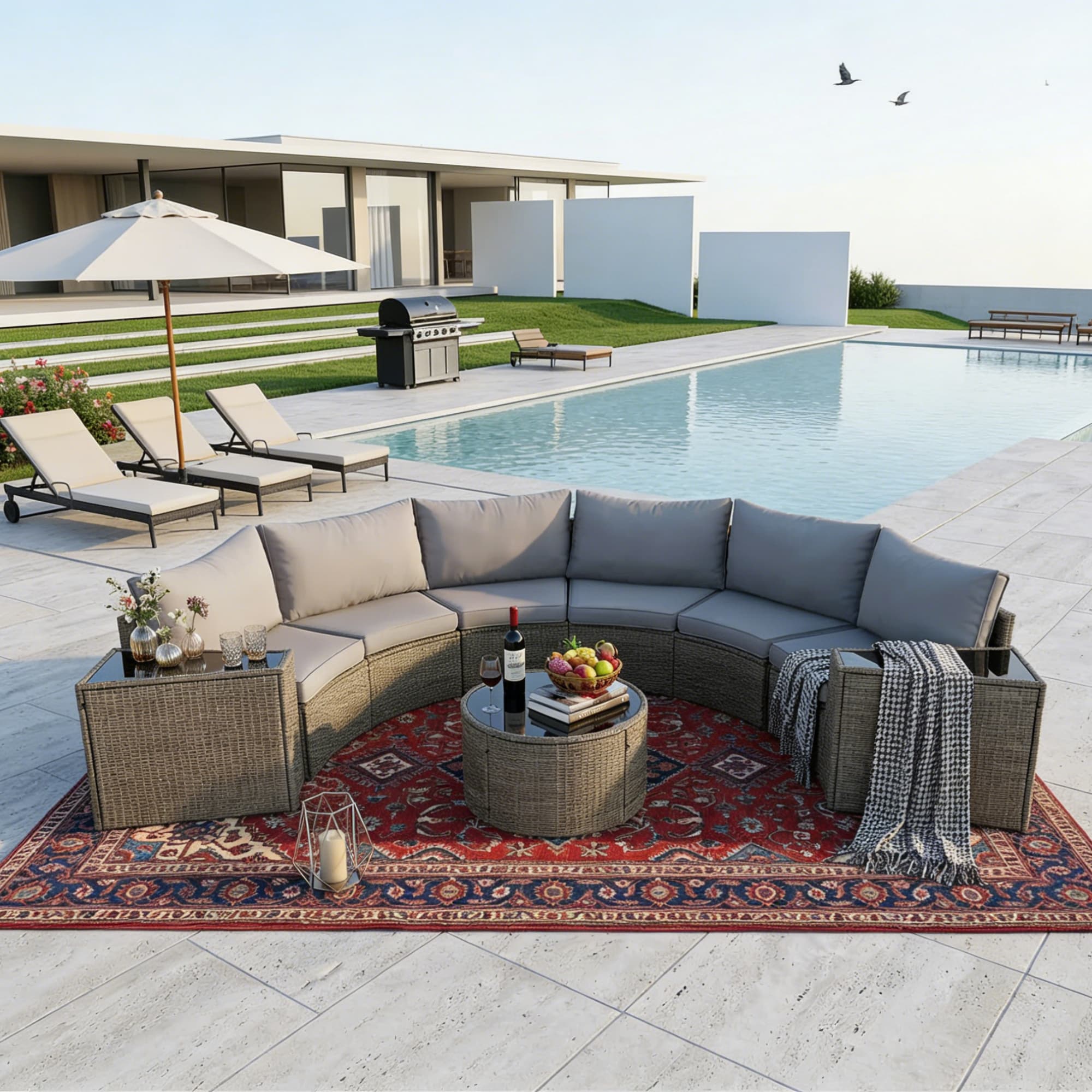 Bybafun YA3800057 Patio-Sofas-Daybeds - View #2