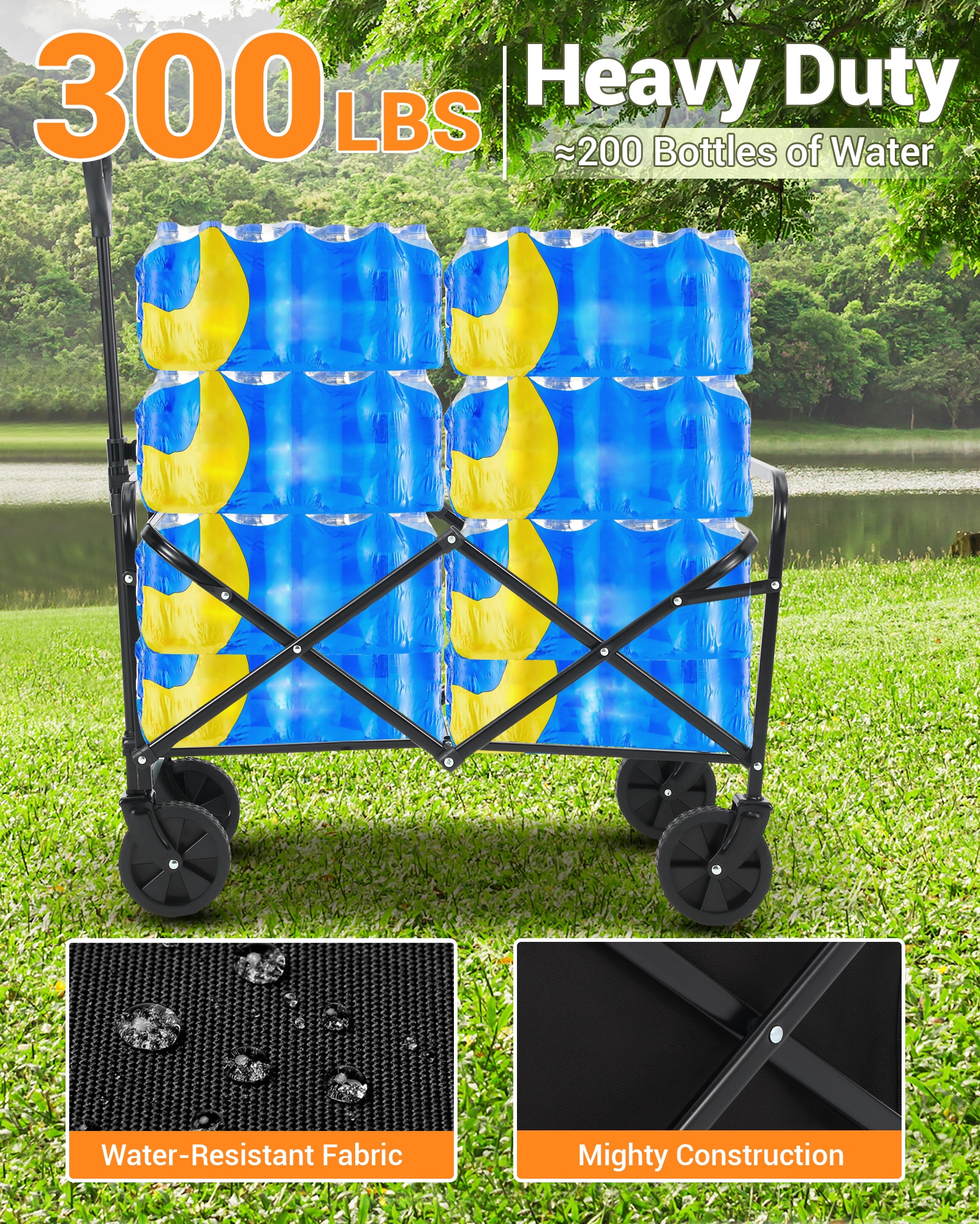 Garvee PHO34CHMGN7001 Plant-Caddy-Cart - View #6