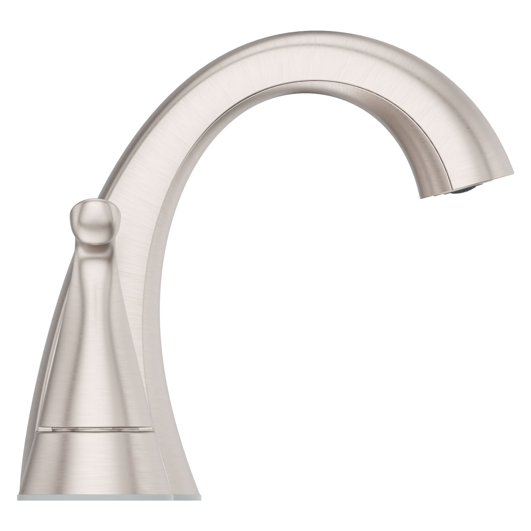 Spot Defense Brushed Nickel 4-Inch Centerset Bathroom Faucet