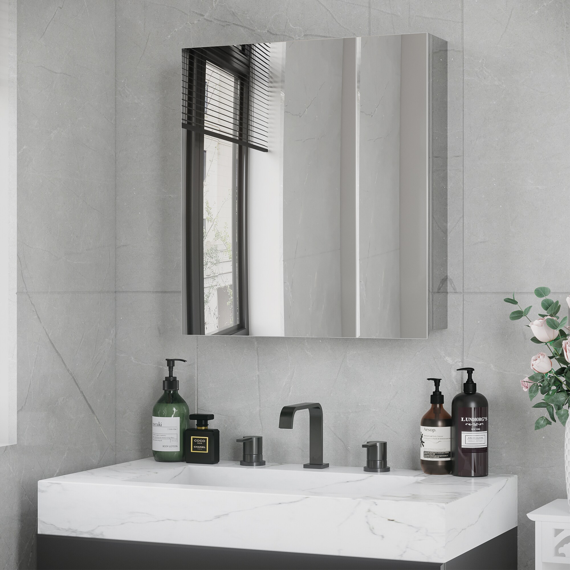 AAZJ ASB-P173926 Bathroom-Wall-Cabinets - View #5