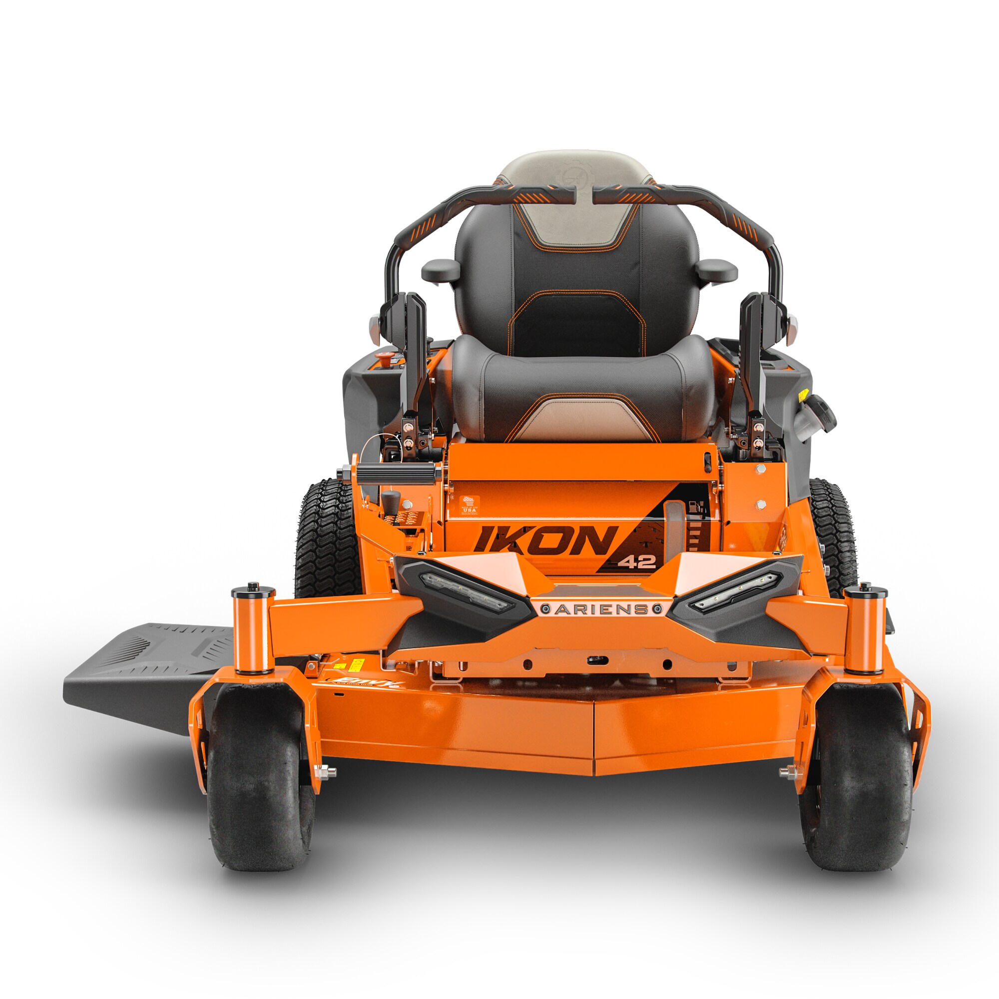 Ariens Ikon 42 in 21.5 HP V twin Gas Zero turn Riding Lawn Mower in the Zero Turn Riding Lawn Mowers department at Lowes